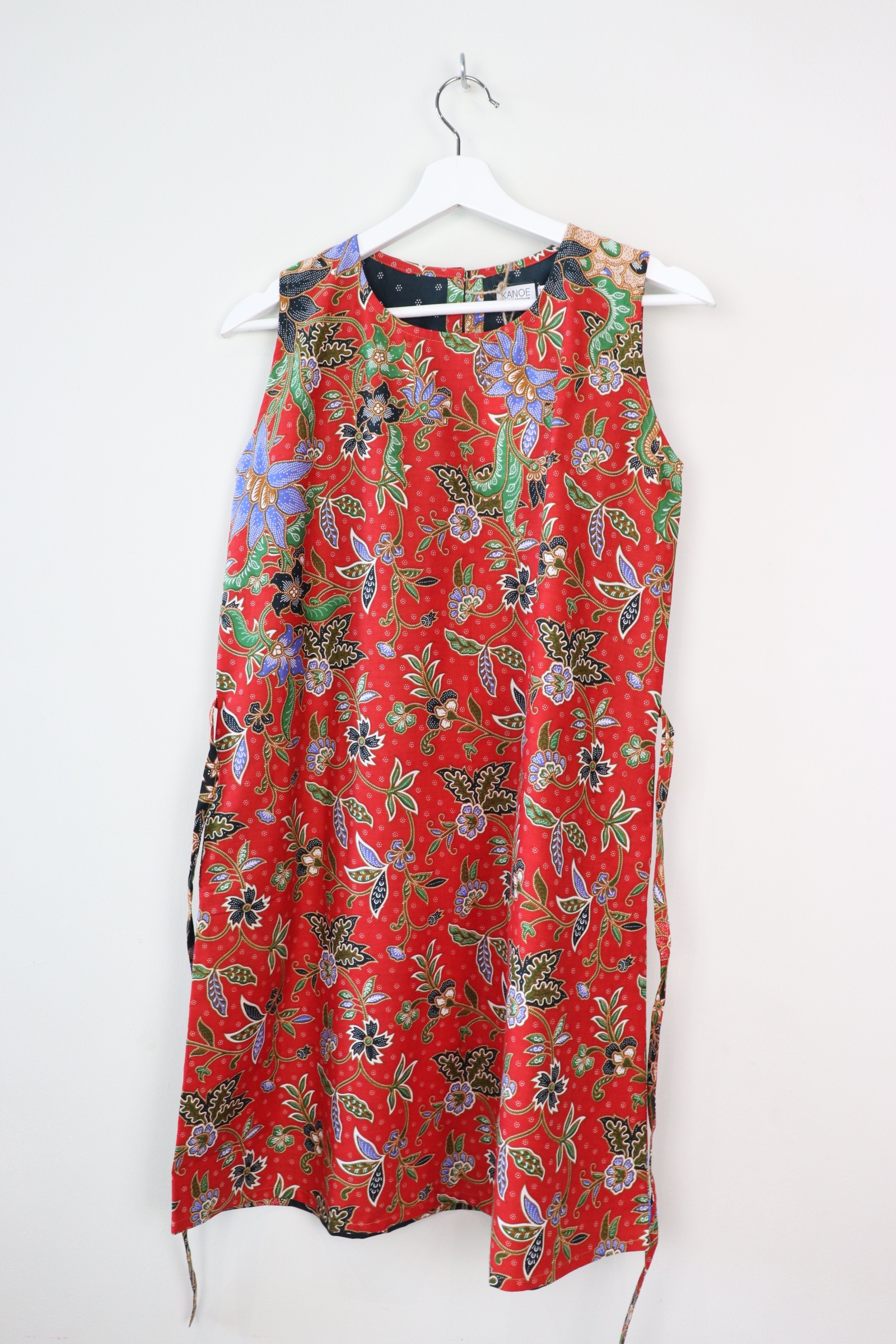 Batik Dress for Days - Flames (S) (Slight Flaw)
