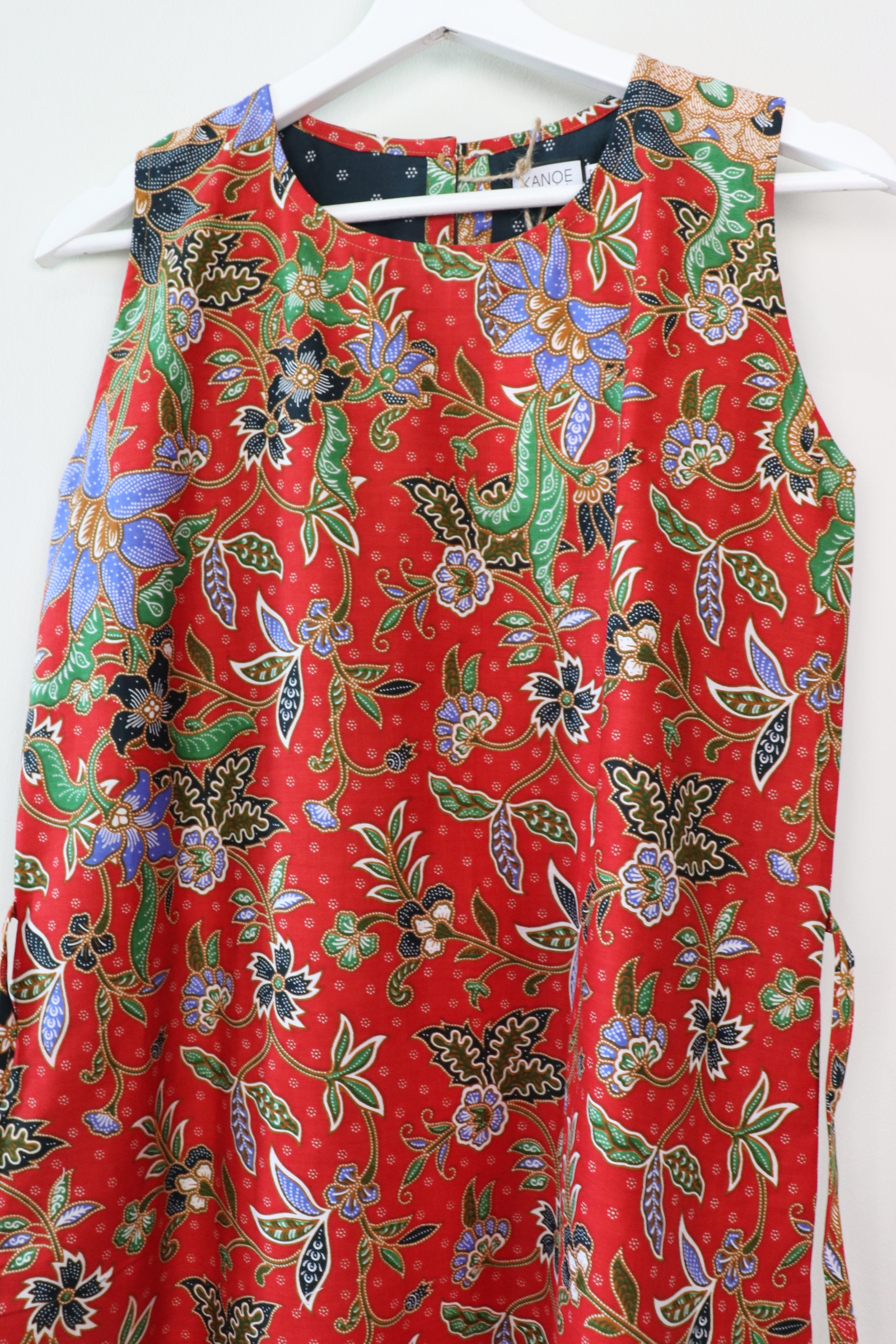 Batik Dress for Days - Flames (S) (Slight Flaw)