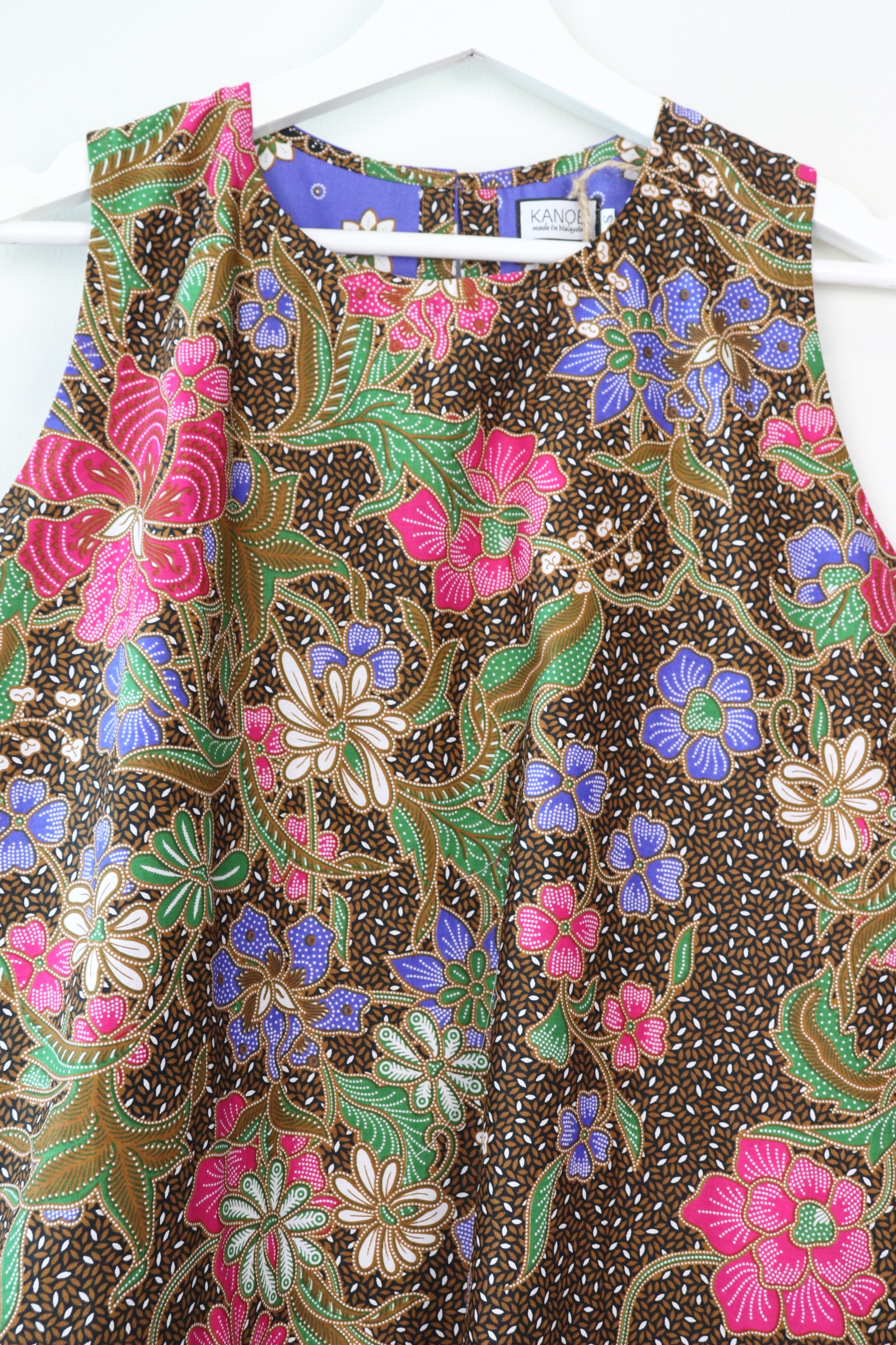 Batik Dress for Days - Keep Calm (S)