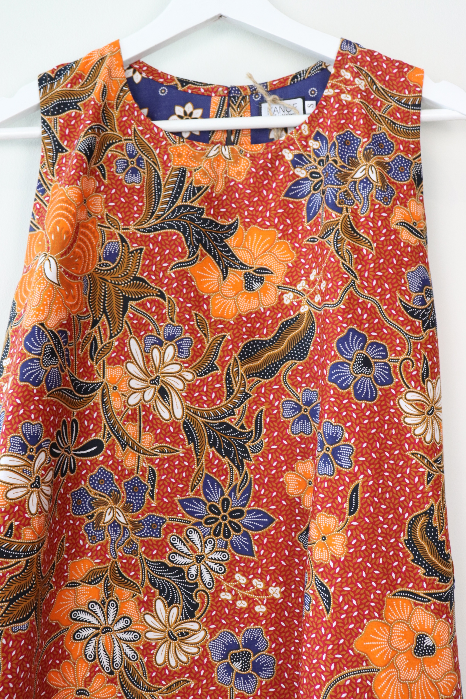 Batik Dress for Days - Warmth (S)
