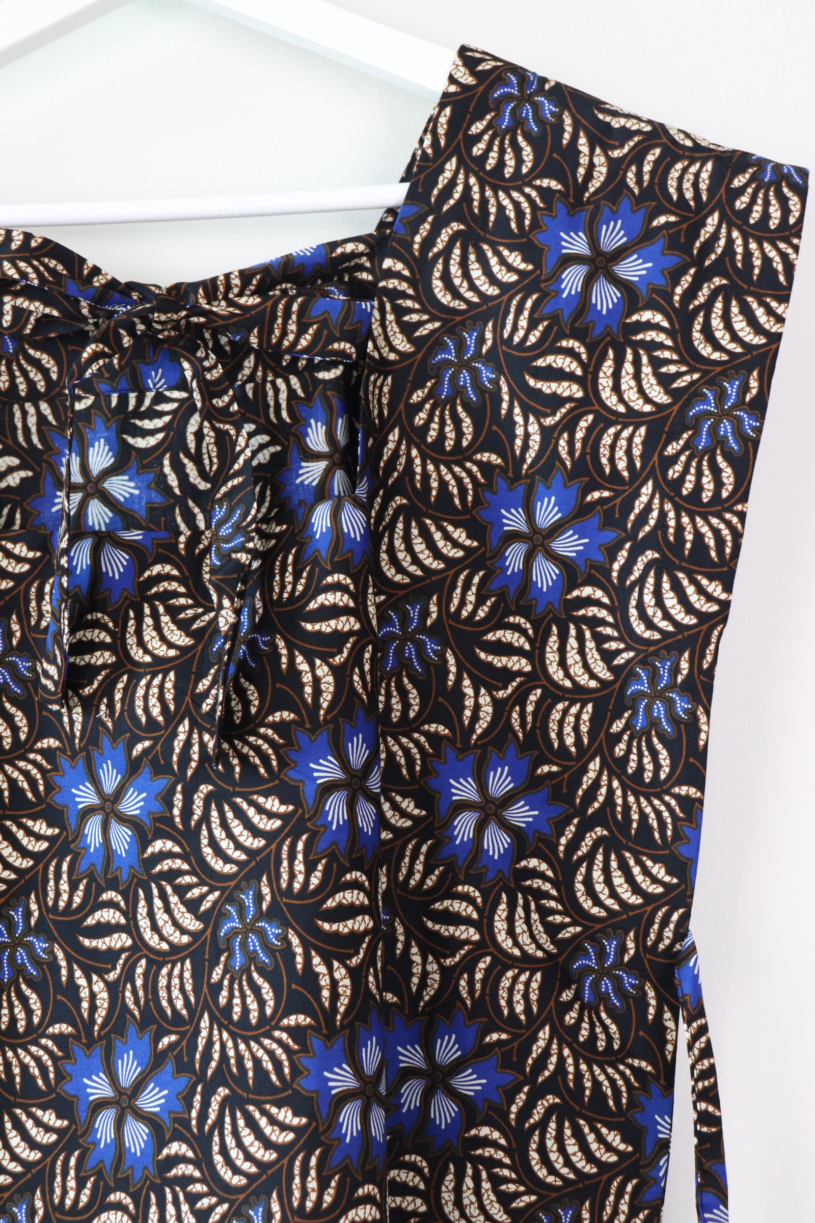 BrunchDate Boxy Batik Top - Morning Glory (Blue)