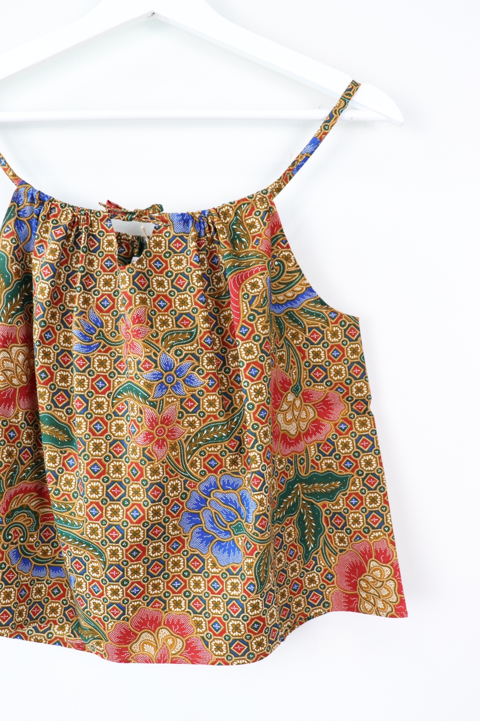 Getaway Batik Top - Pangkor ( Cobalt Blue )