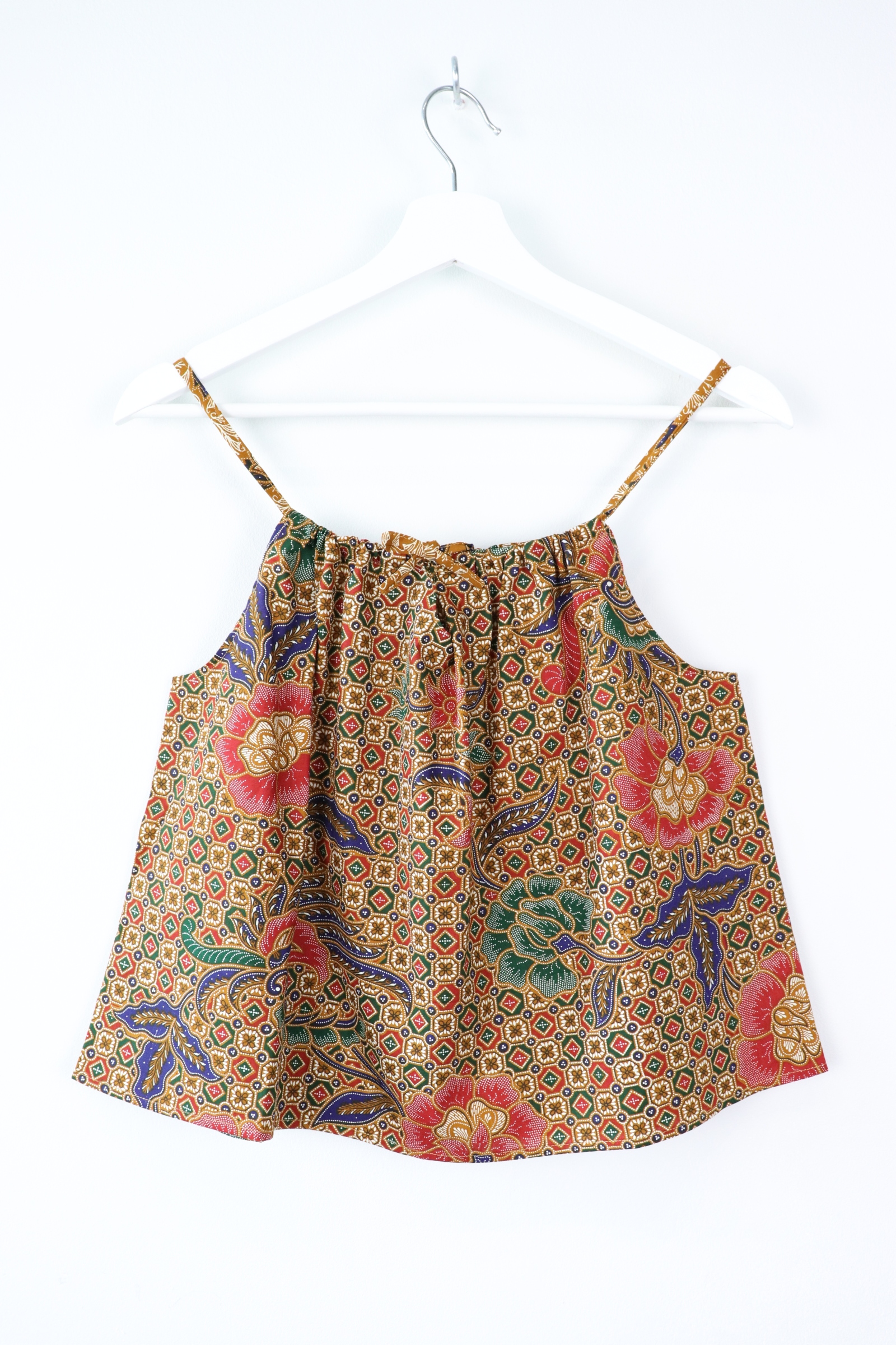 Getaway Batik Top - Pangkor ( Dark Blue )