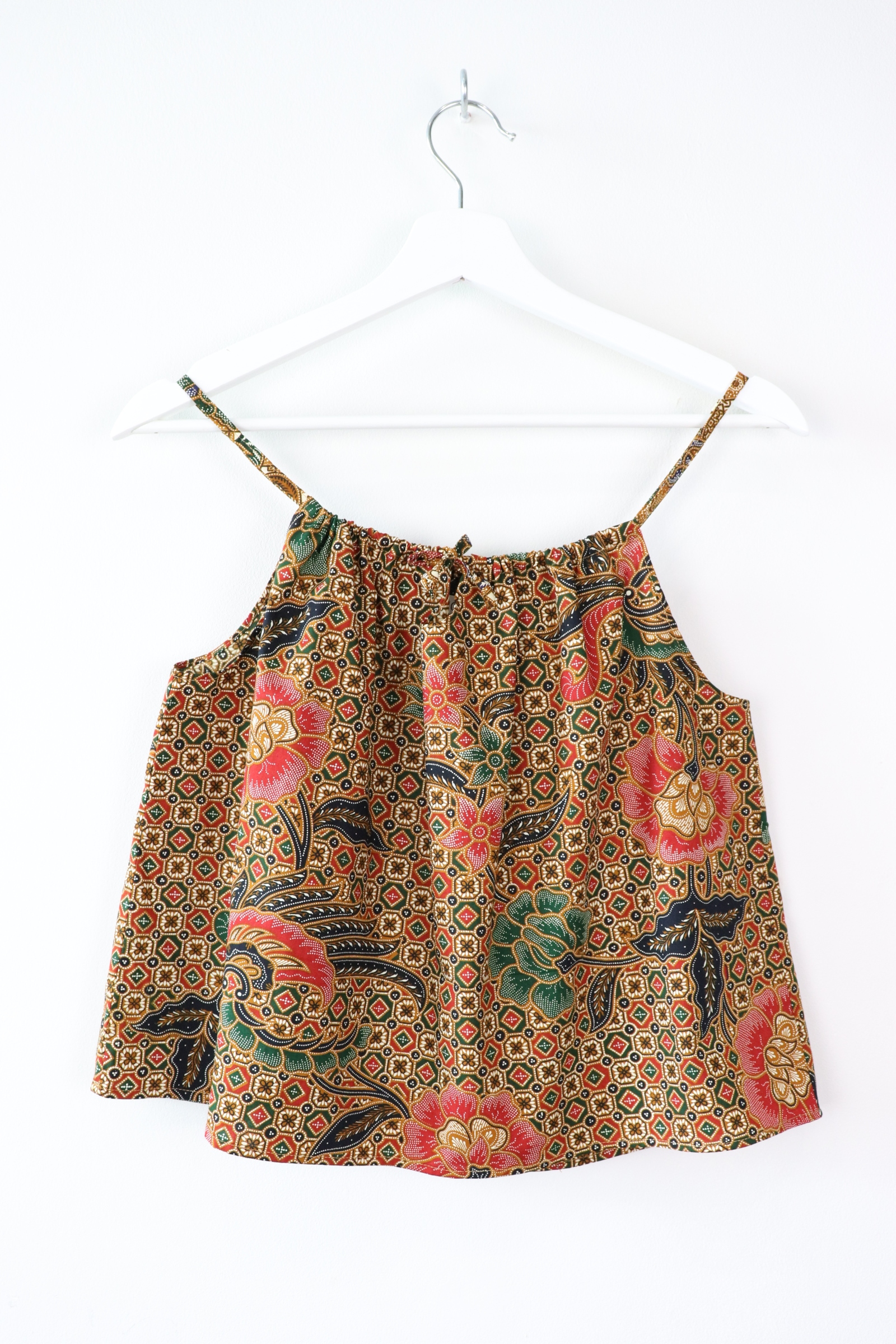Getaway Batik Top - Pangkor ( Black )