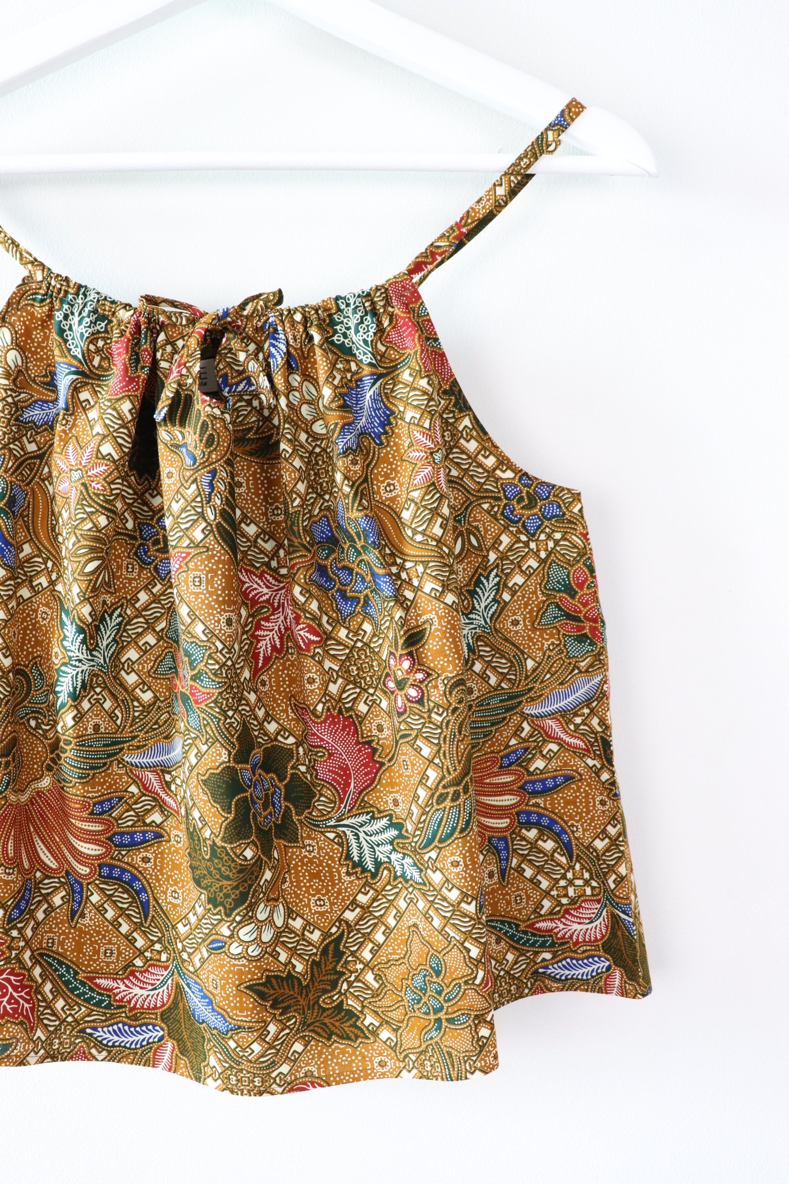 Getaway Batik Top - Redang ( Cobalt Blue )