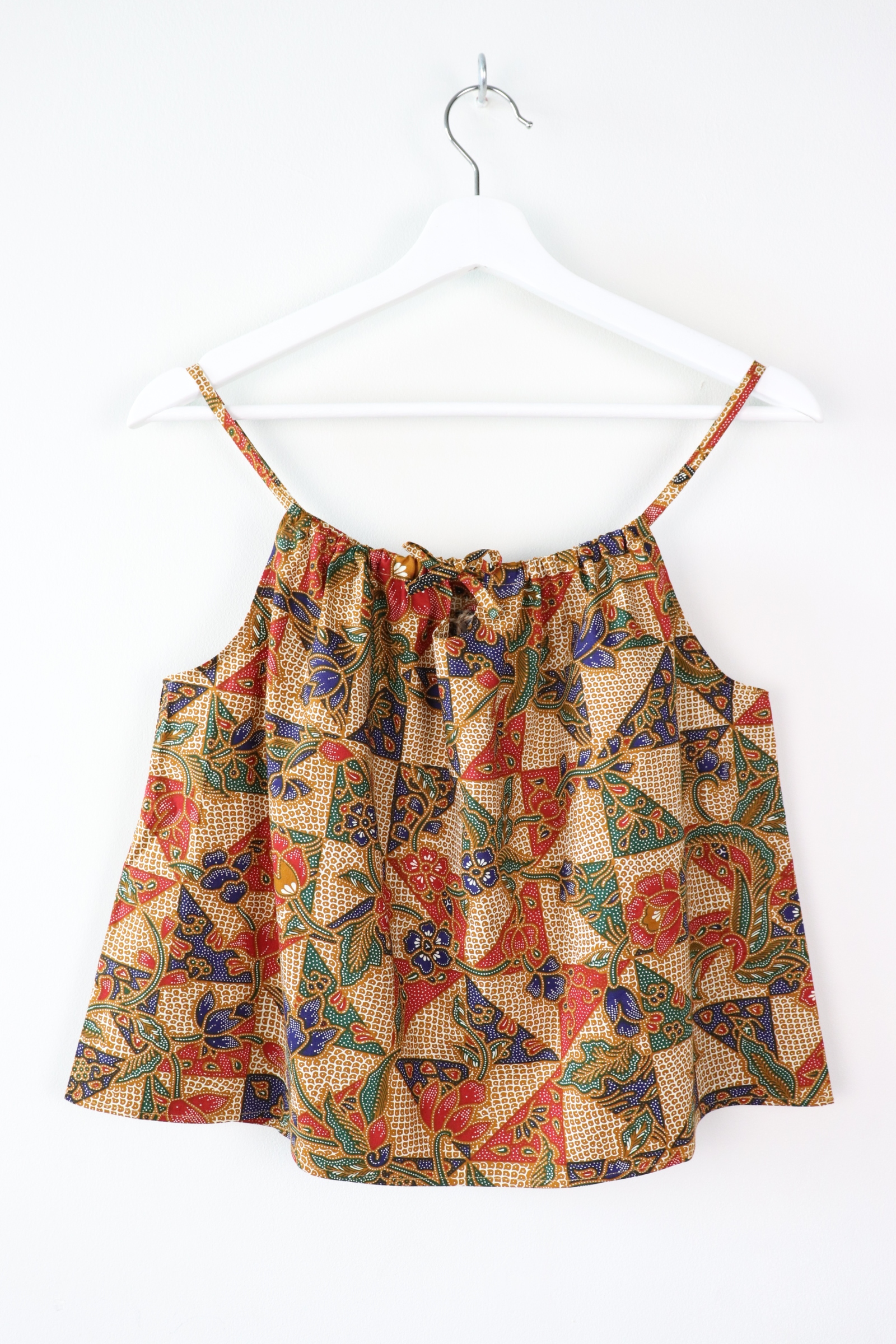 Getaway Batik Top - Tioman ( Dark Blue )