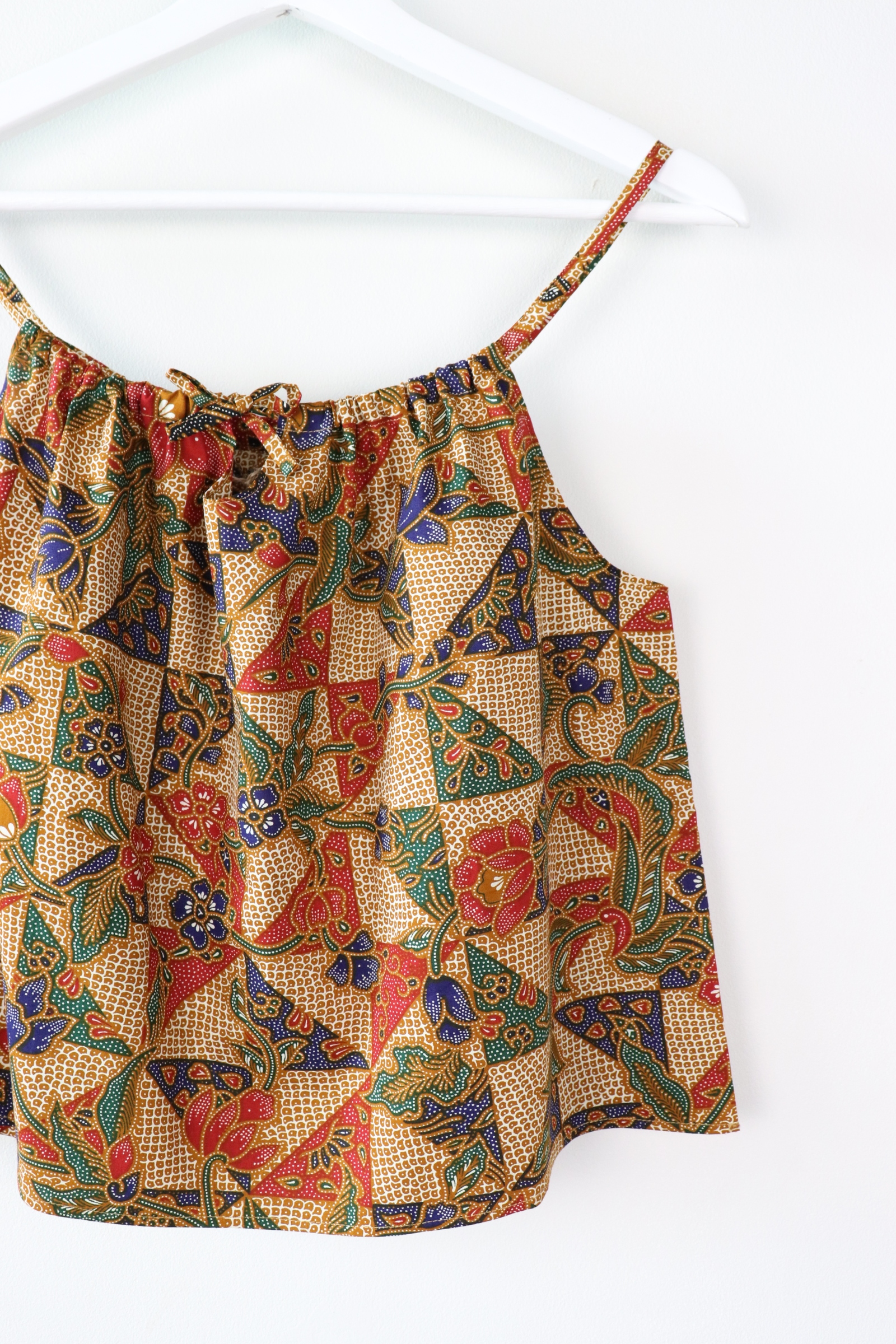 Getaway Batik Top - Tioman ( Dark Blue )