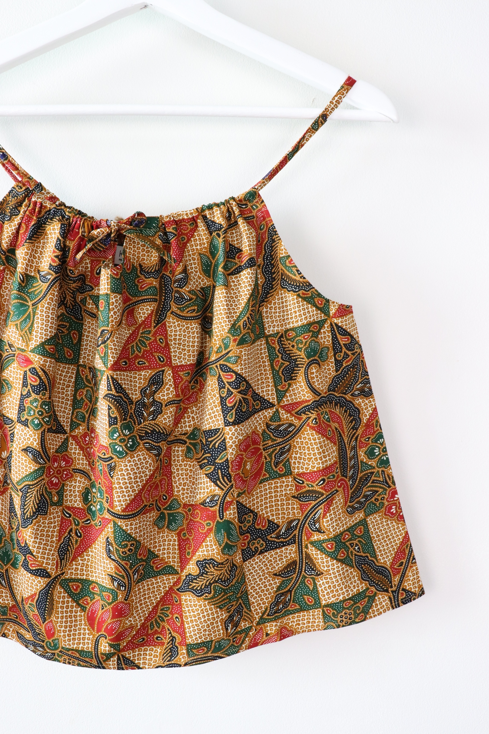 Getaway Batik Top - Tioman ( Black )