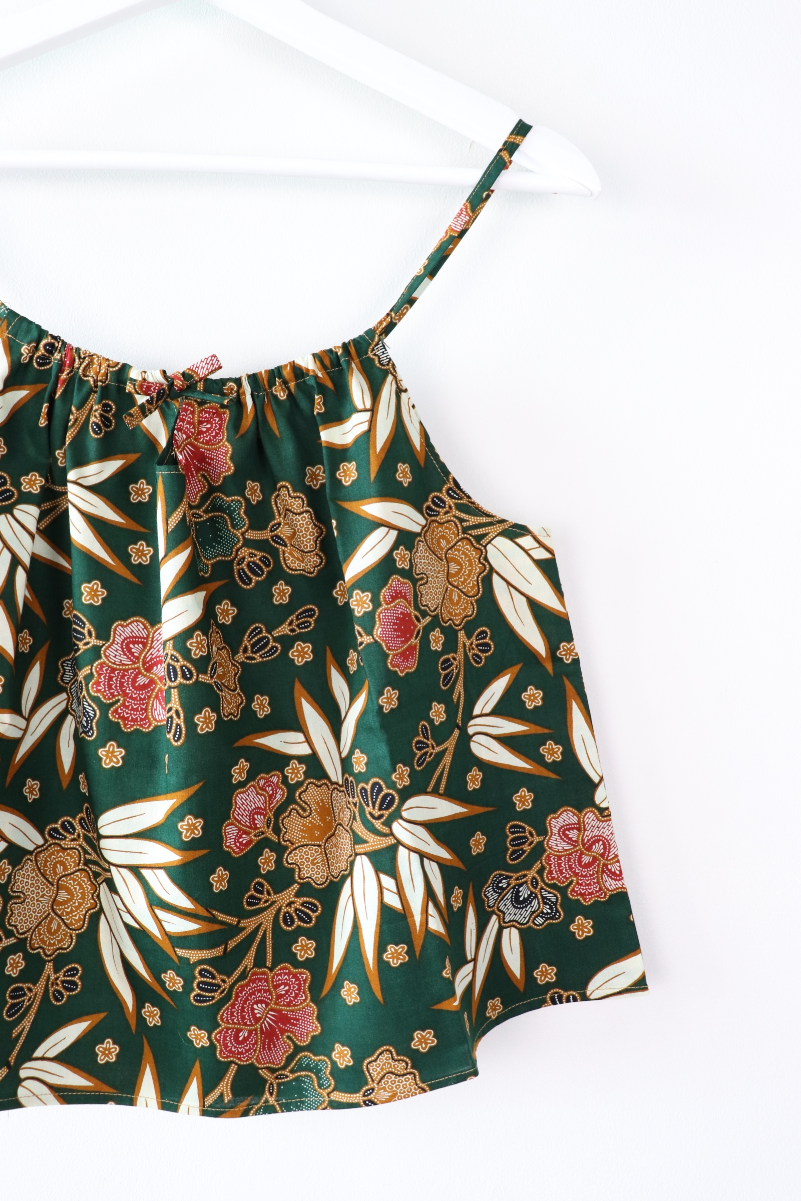 Getaway Batik Top - Layang Layang ( Green )