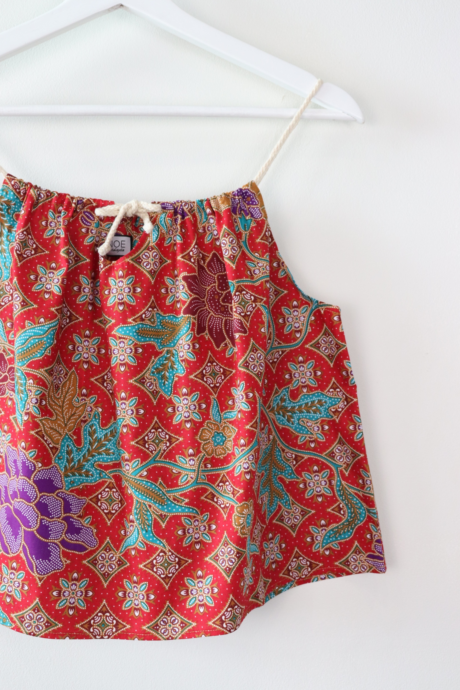 Getaway Batik Top - Ceychelles (Red)