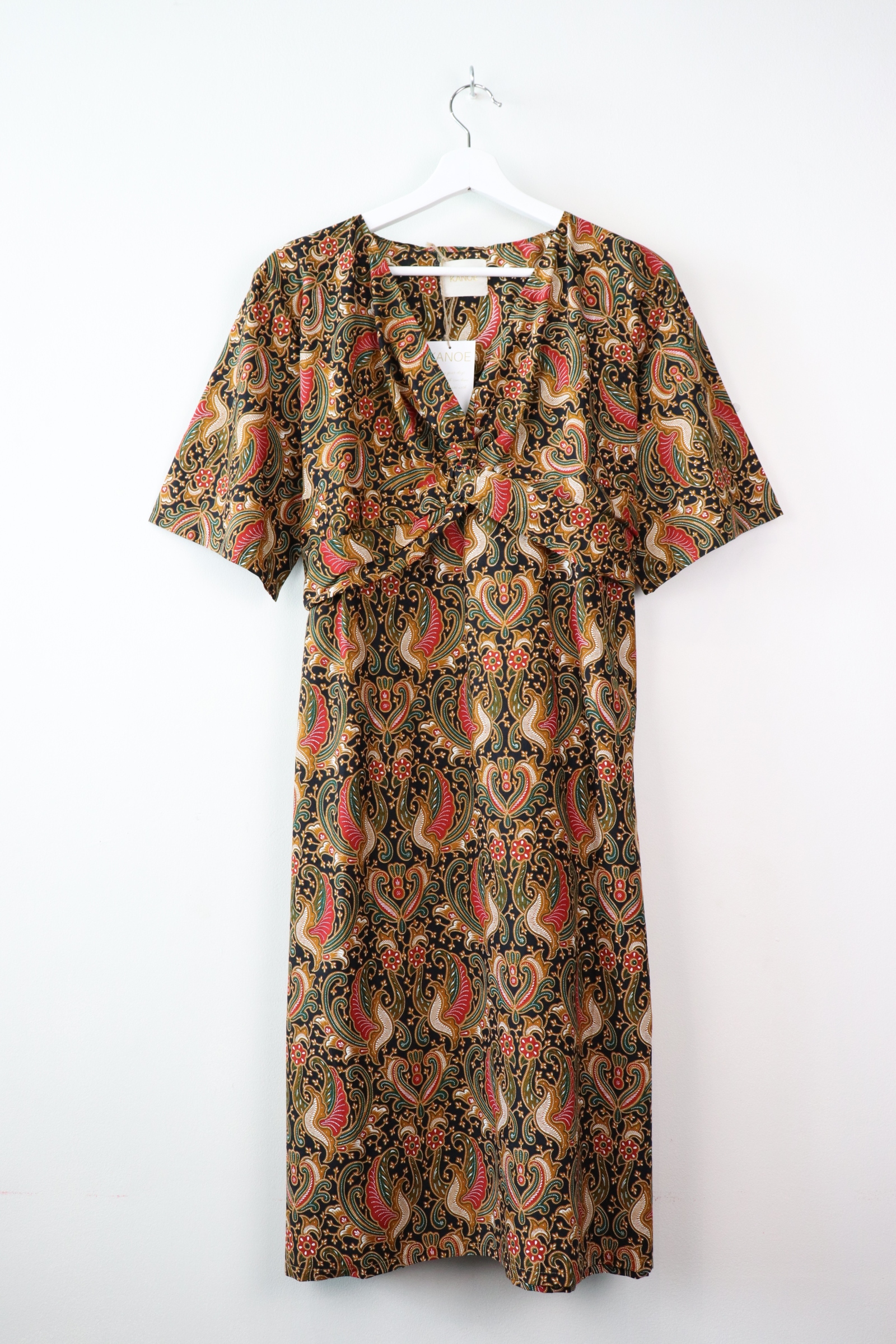 Twisted Front Dress - Aini (Black)