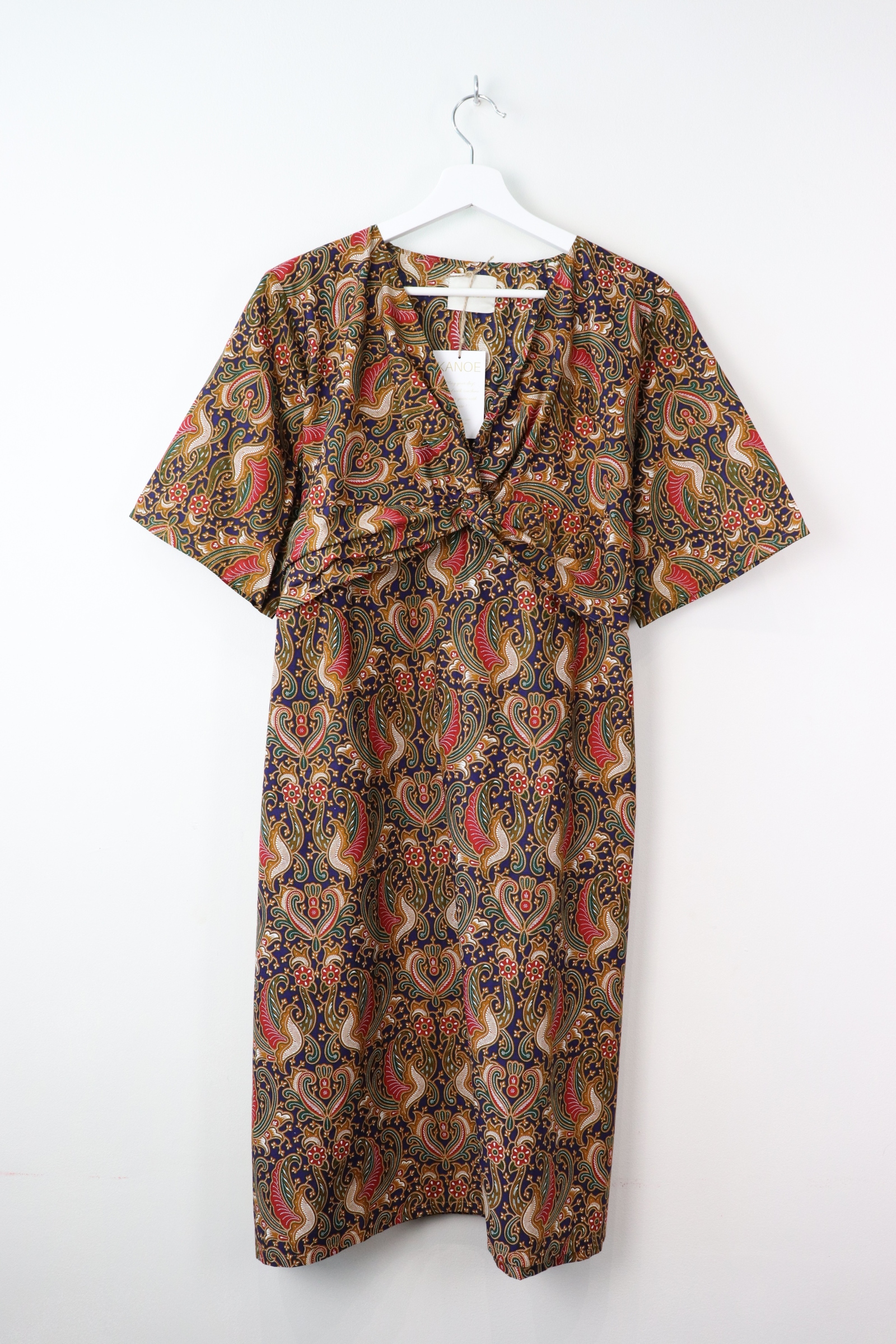Twisted Front Dress - Aini (Blue)