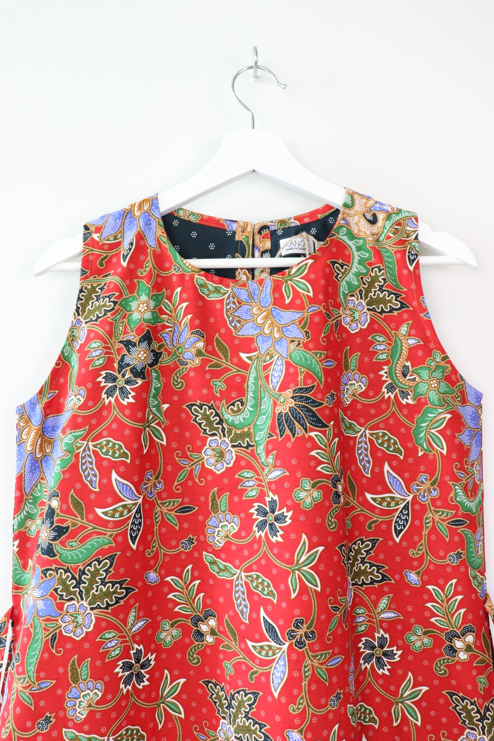 Batik Dress for Days - Scarlet (M)