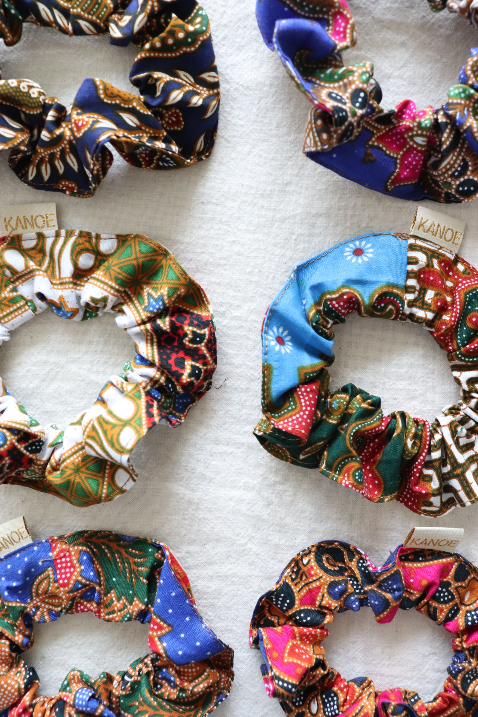 Batik Scrunchies [Set of 6] - Jelly