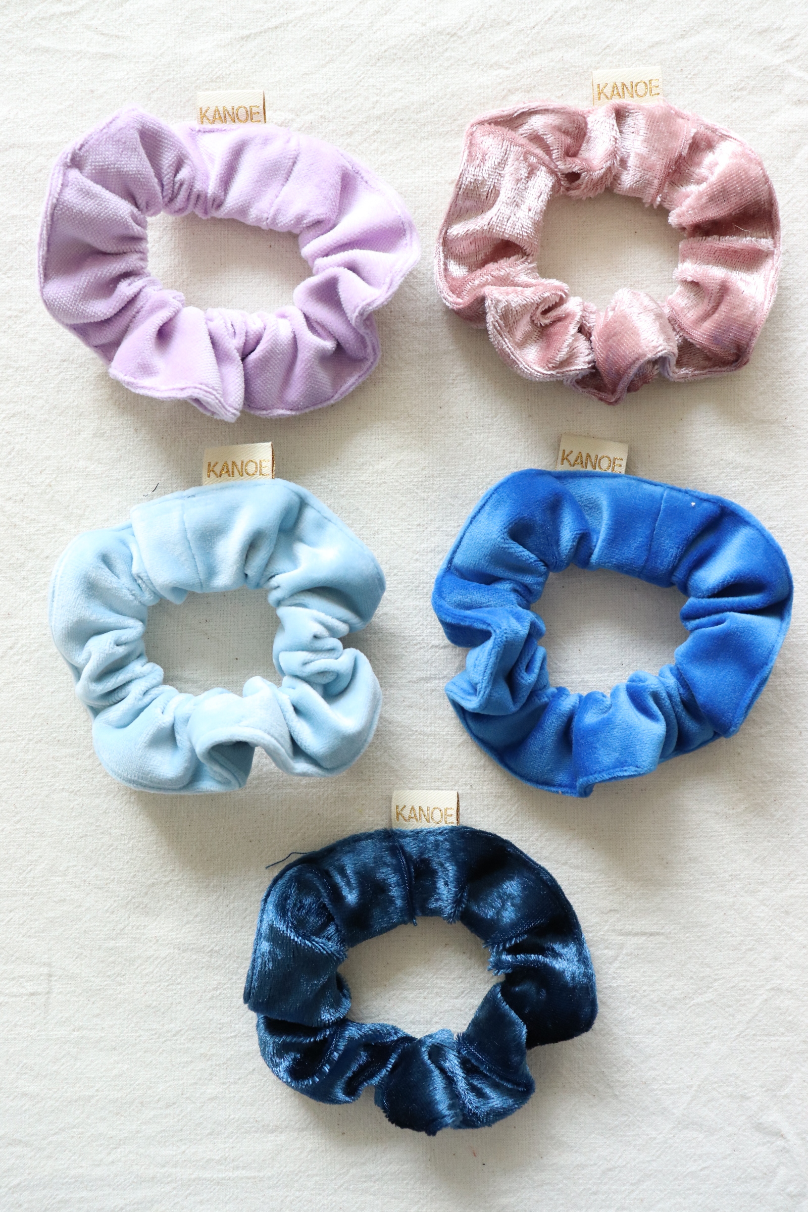 Batik Scrunchies [Set of 6] - Velvets