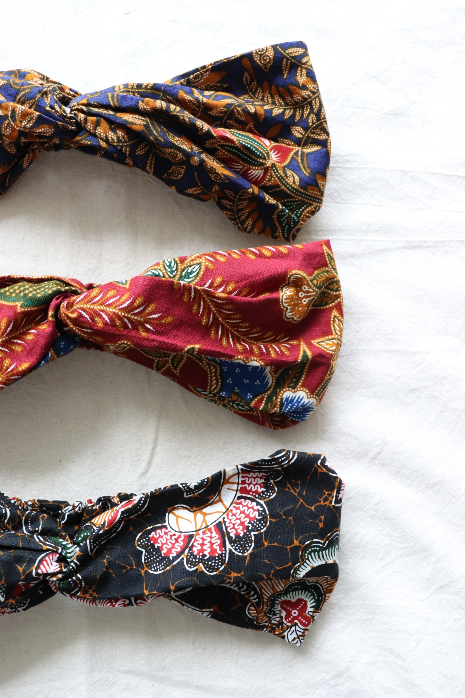 Batik Headbands [Set of 3] - Satay