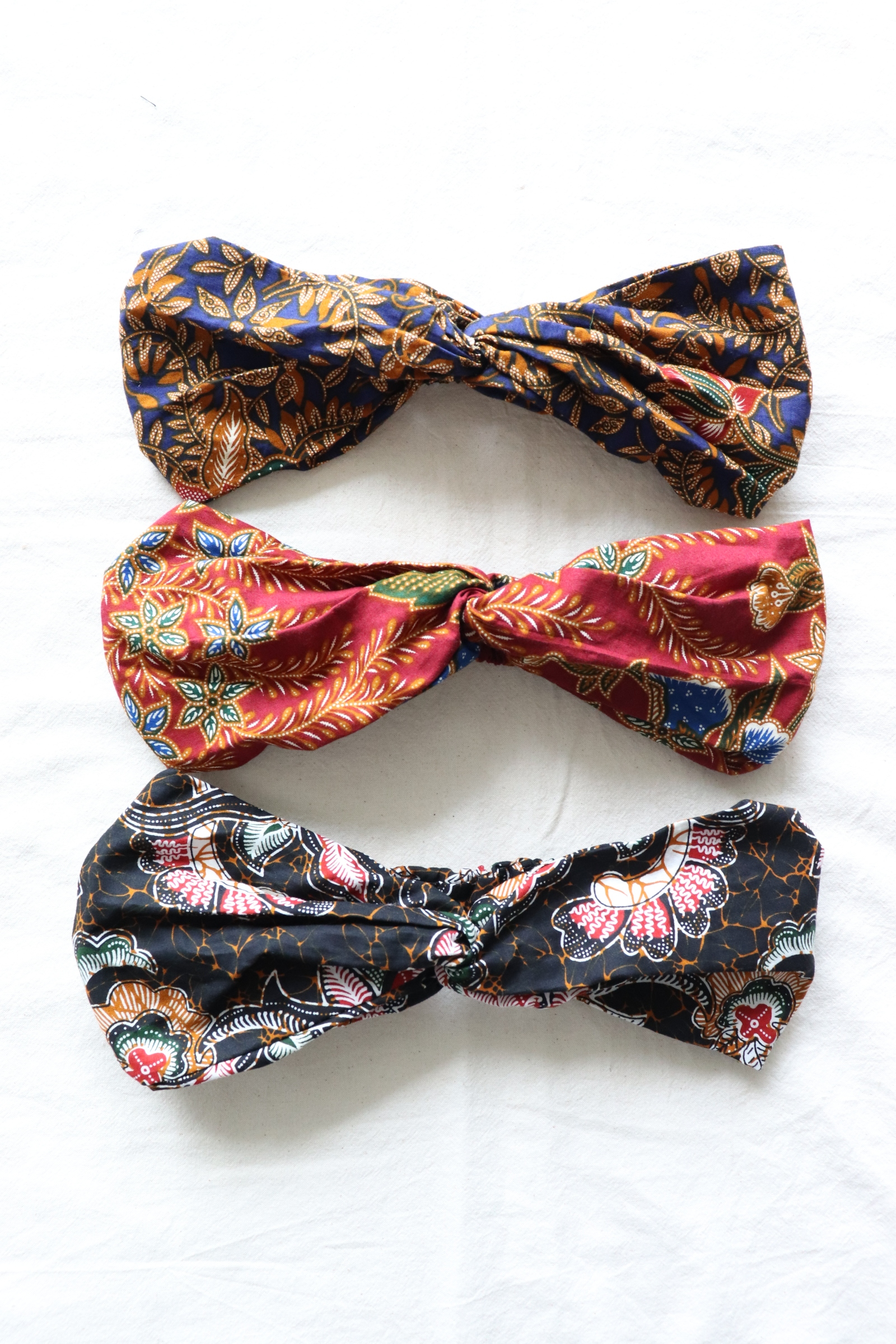 Batik Headbands [Set of 3] - Satay