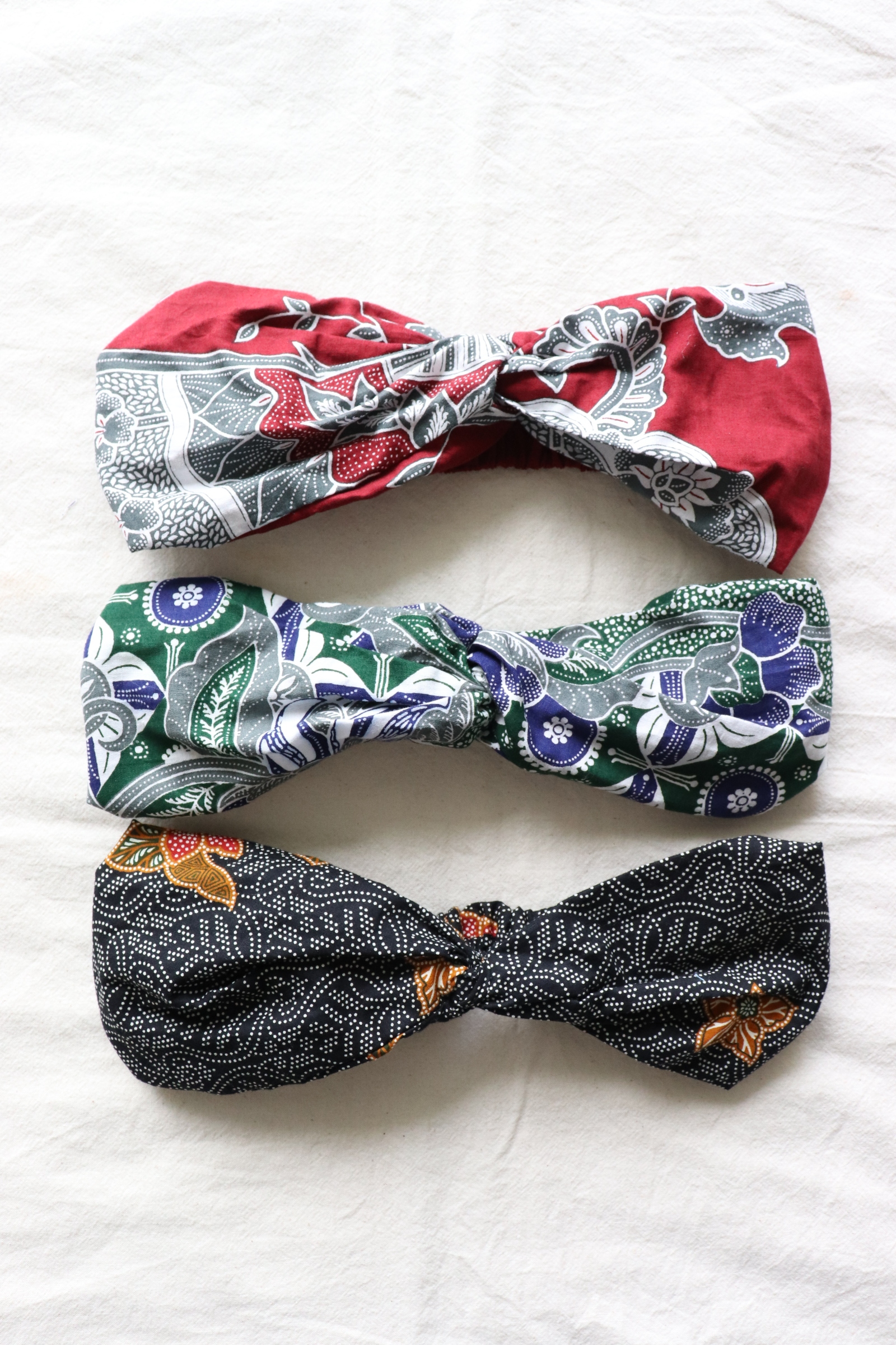 Batik Headbands [Set of 3] - Sambal Belacan
