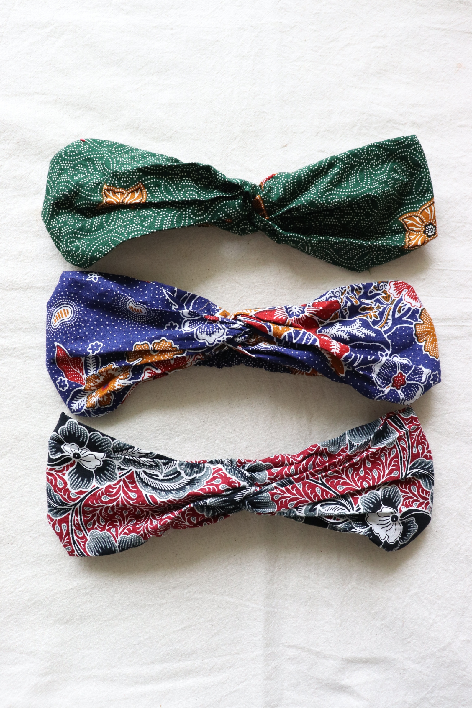 Batik Headbands [Set of 3] - Rojak