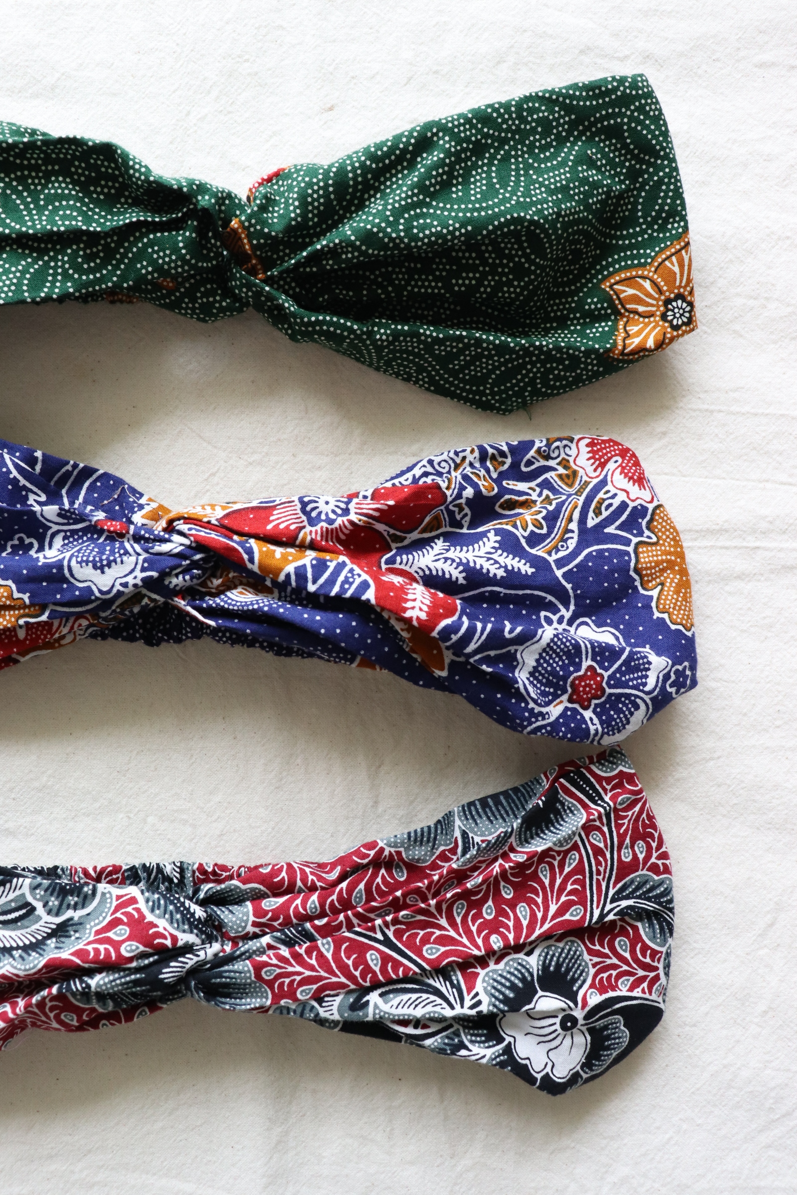Batik Headbands [Set of 3] - Rojak