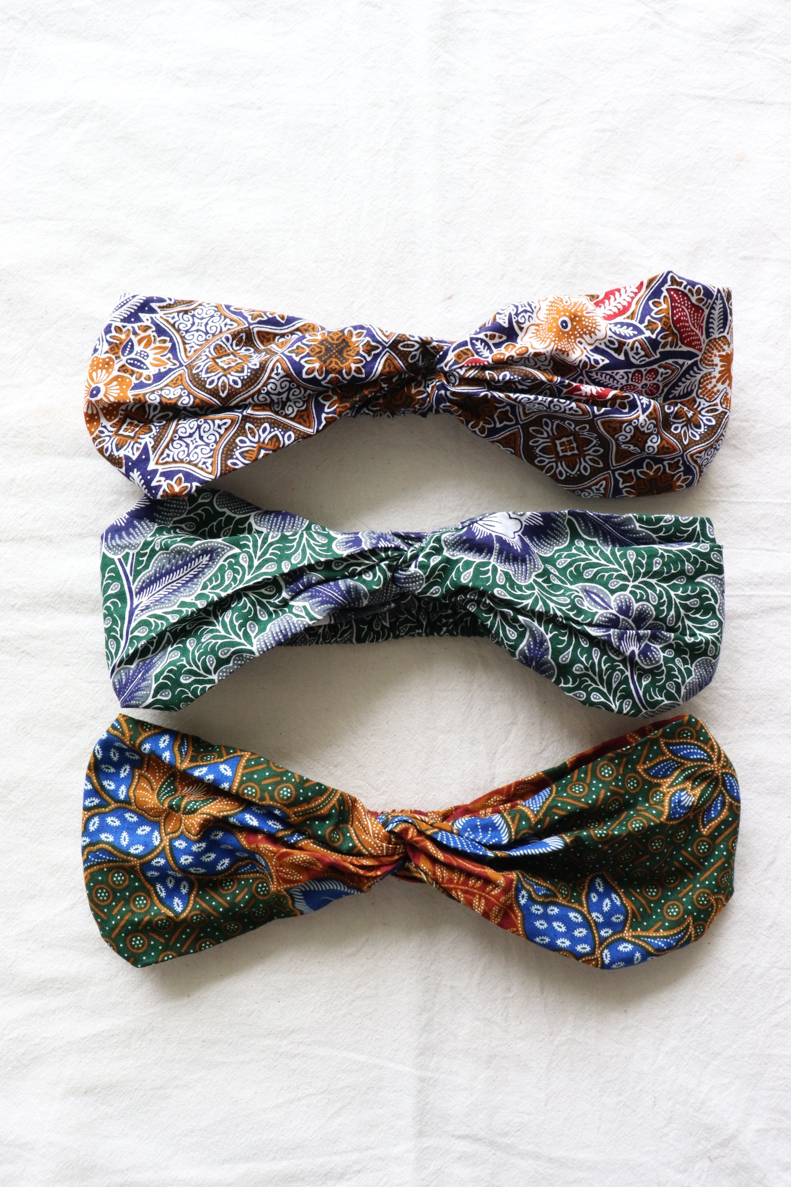 Batik Headbands [Set of 3] - Briyani