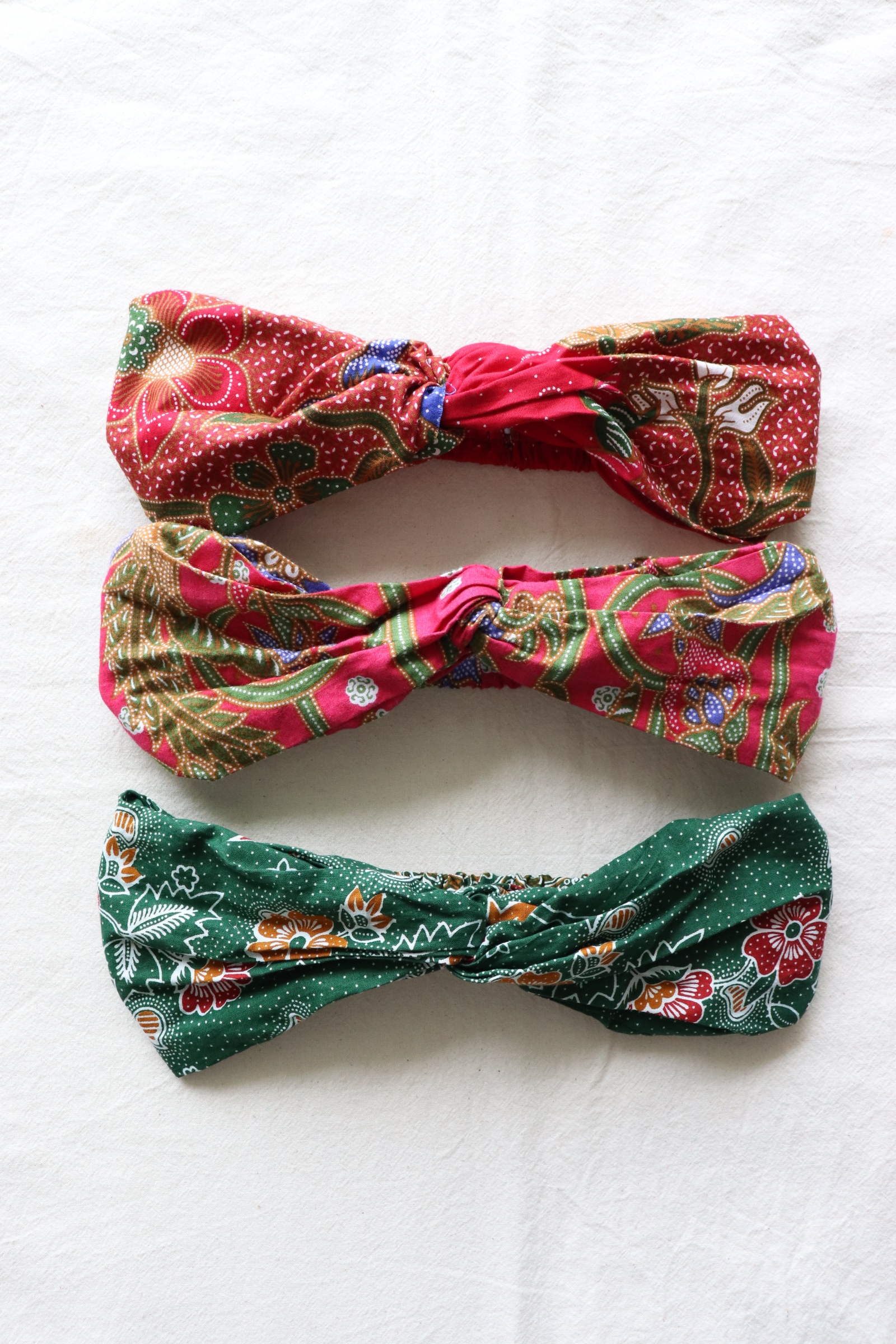 Batik Headbands [Set of 3] - Cendol