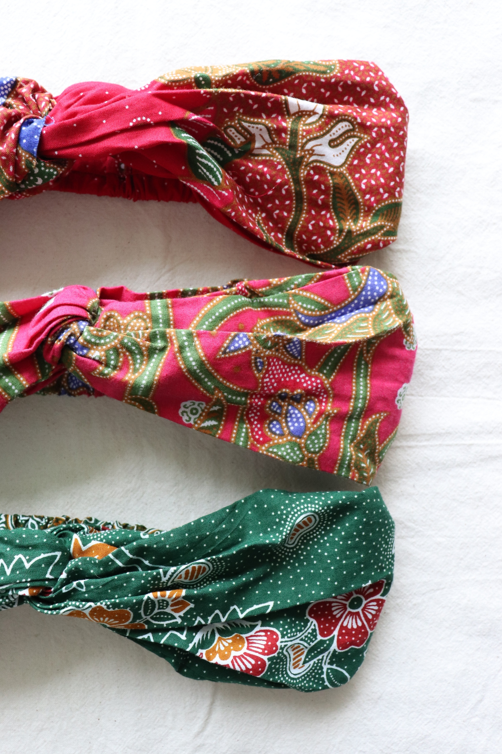 Batik Headbands [Set of 3] - Cendol