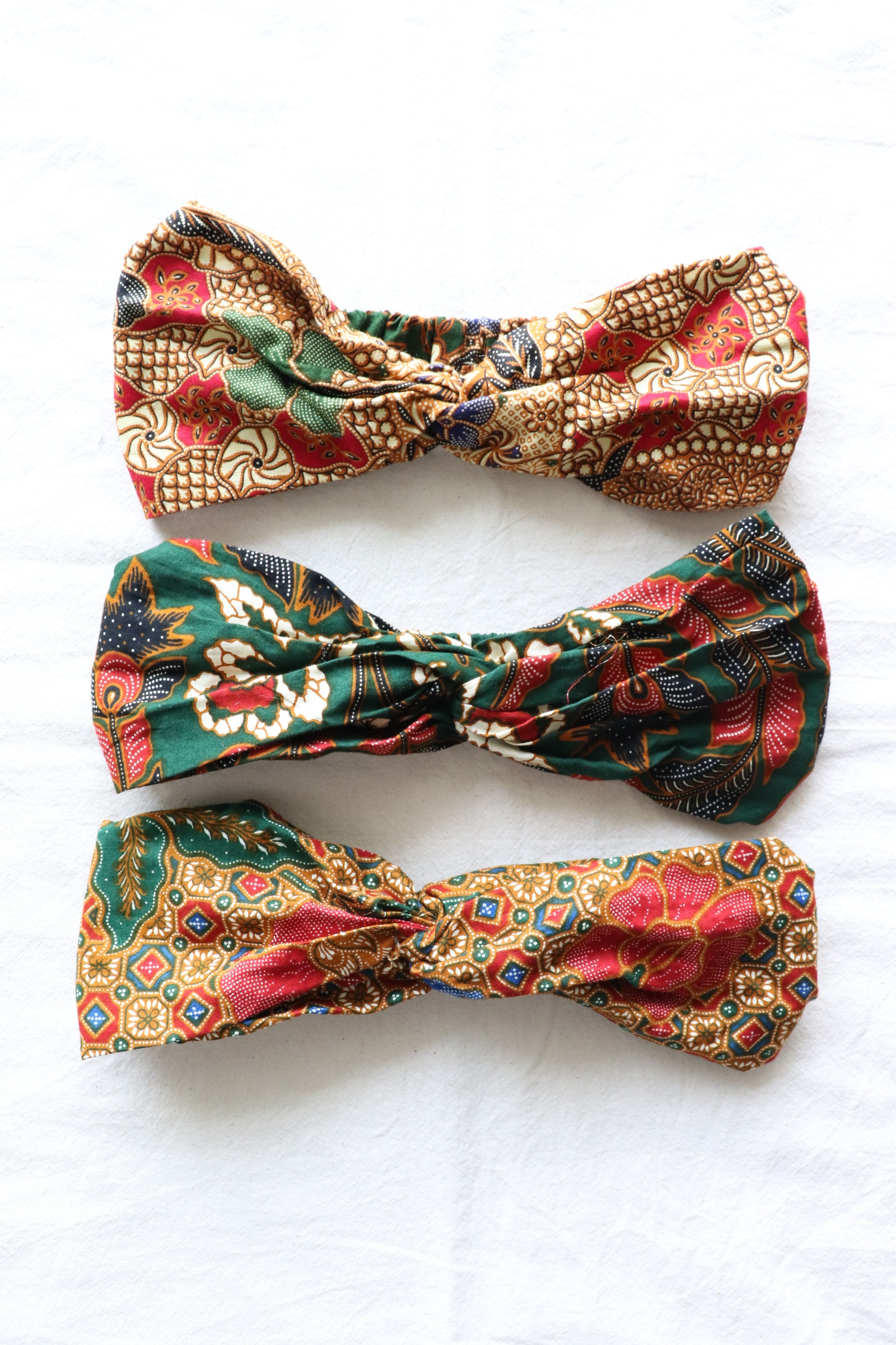 Batik Headbands [Set of 3] - Pan Mee