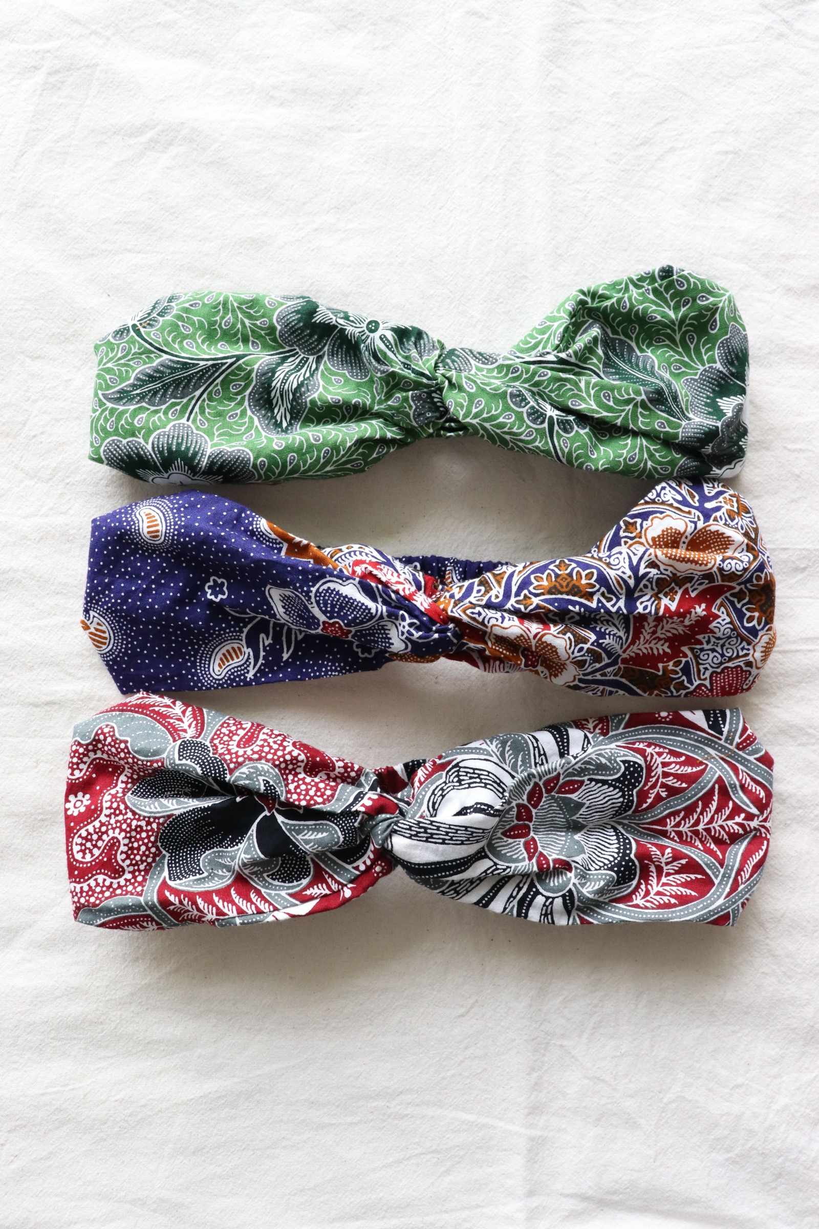 Batik Headbands [Set of 3] - Ketupat
