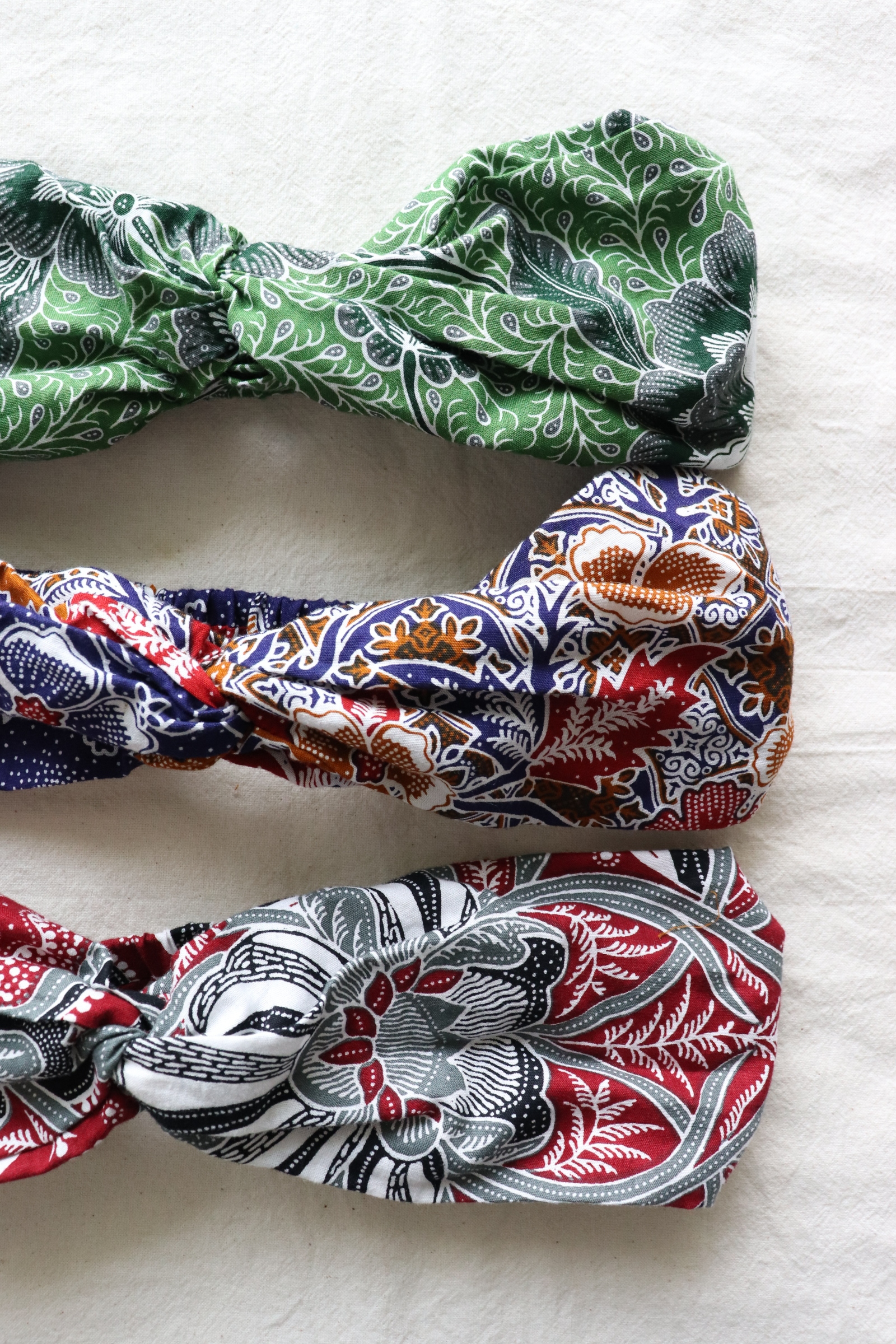 Batik Headbands [Set of 3] - Ketupat