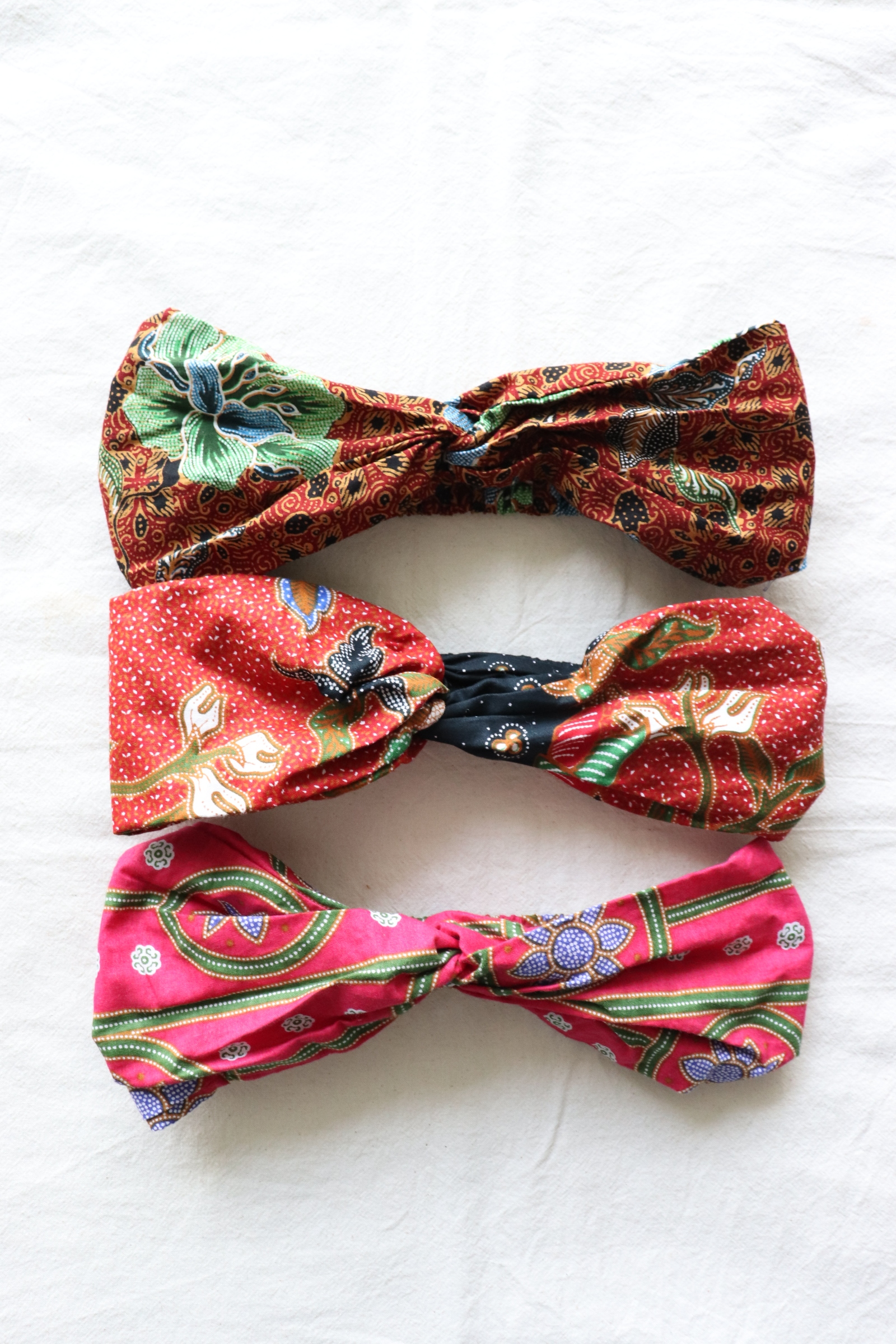 Batik Headbands [Set of 3] - Kuih Bahulu