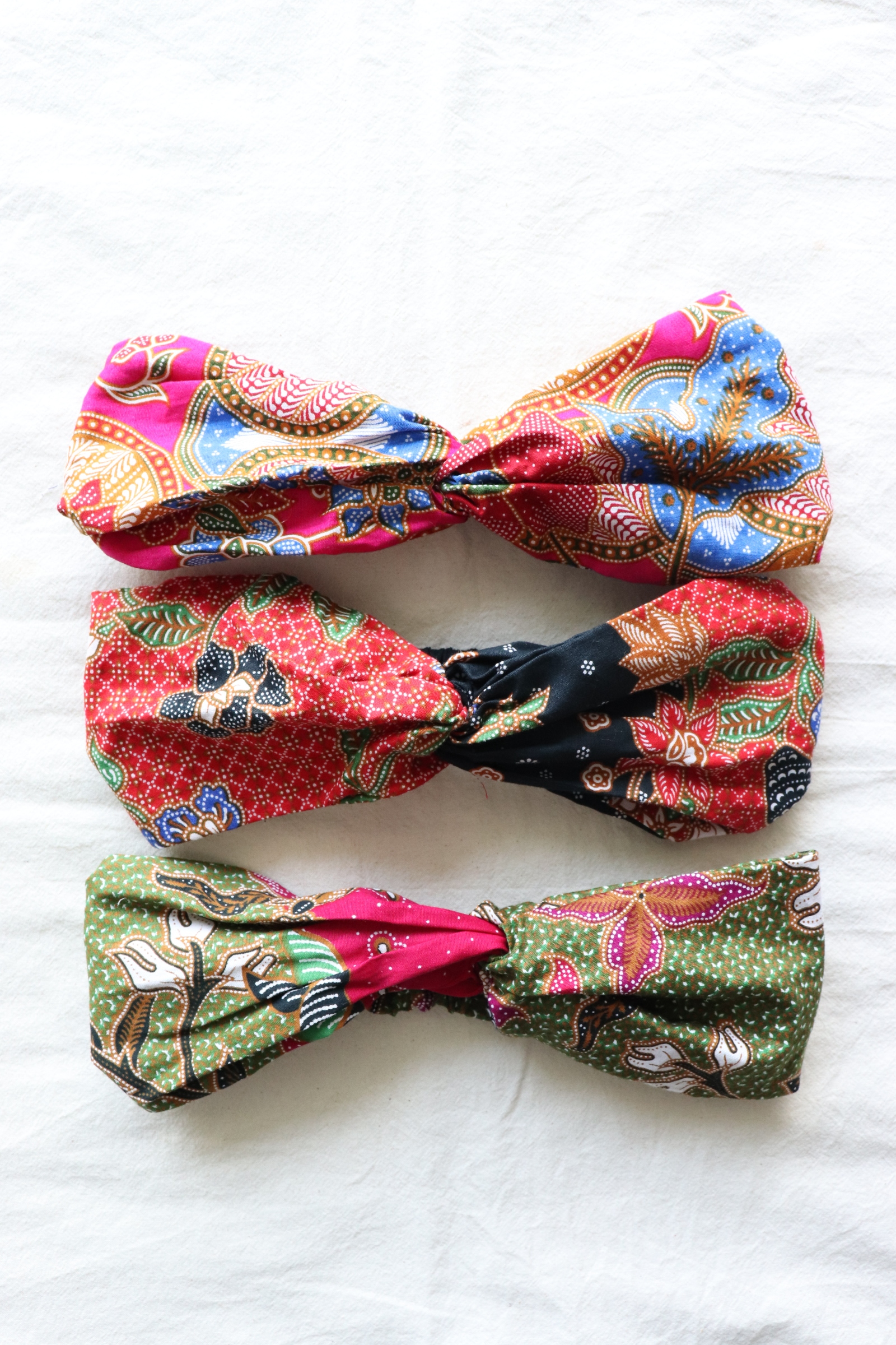 Batik Headbands [Set of 3] - Kuih Lapis