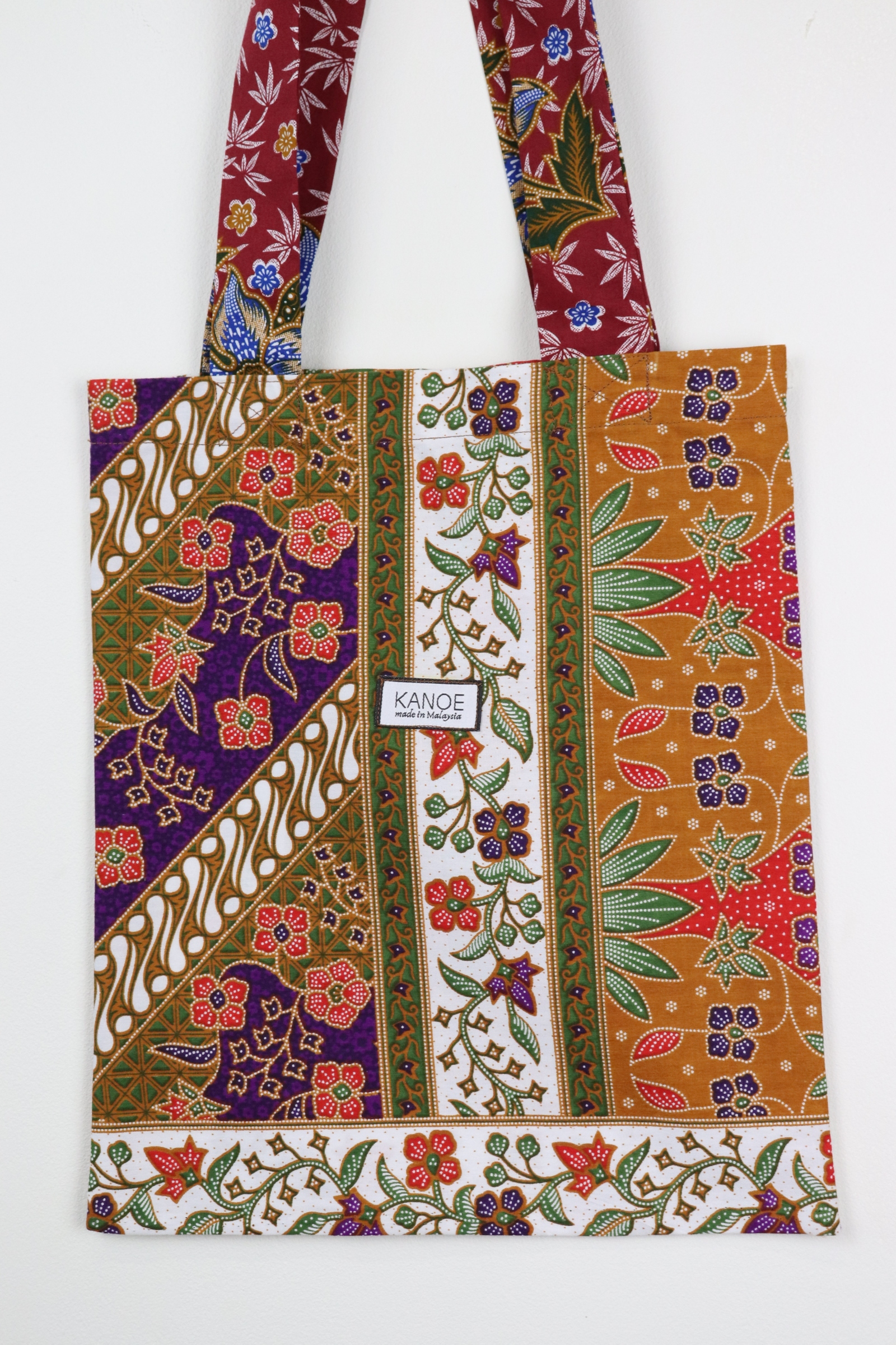 Batik Tote Bag (S) - Checkmate