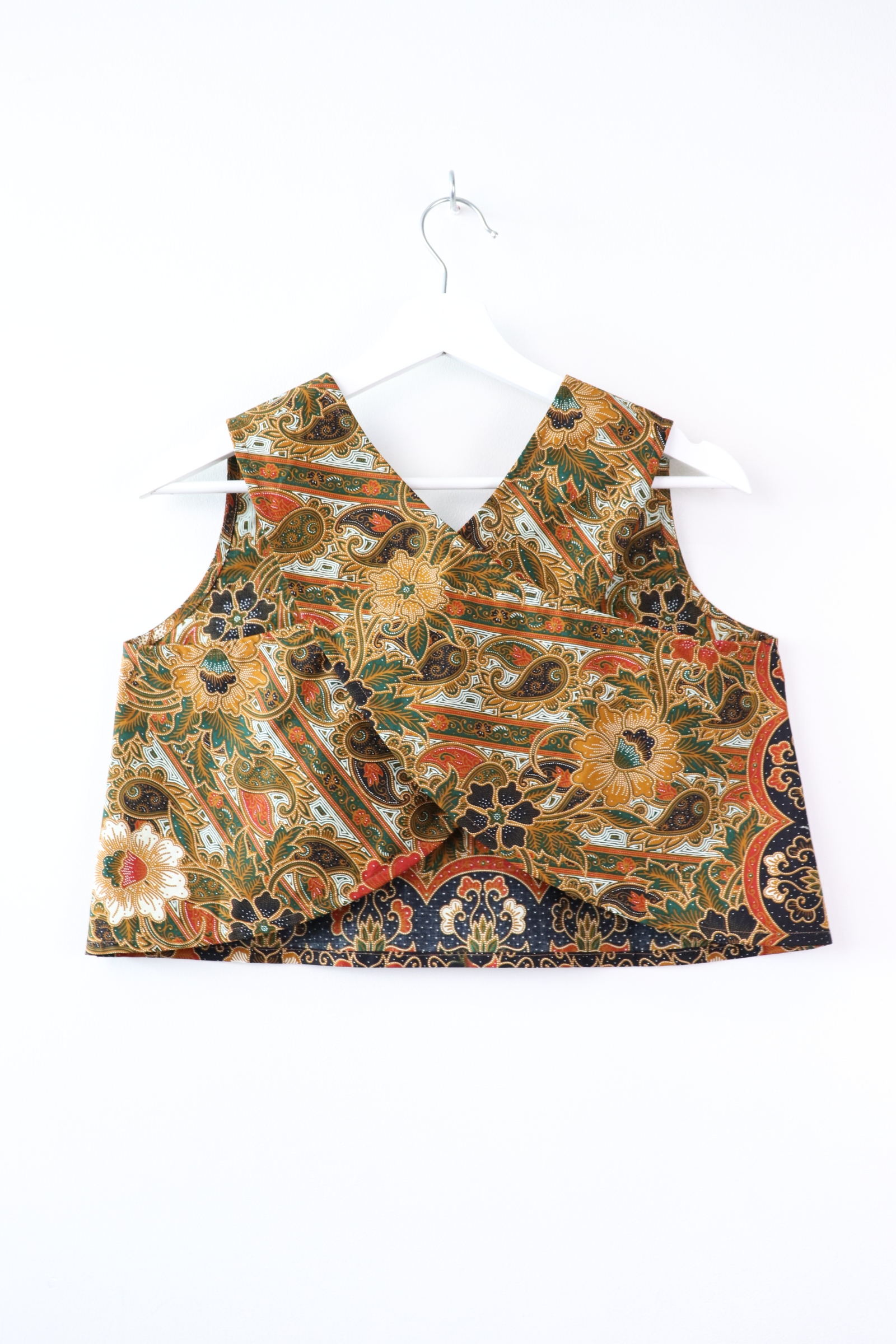 Napkin Batik Top - Khalani (Black)