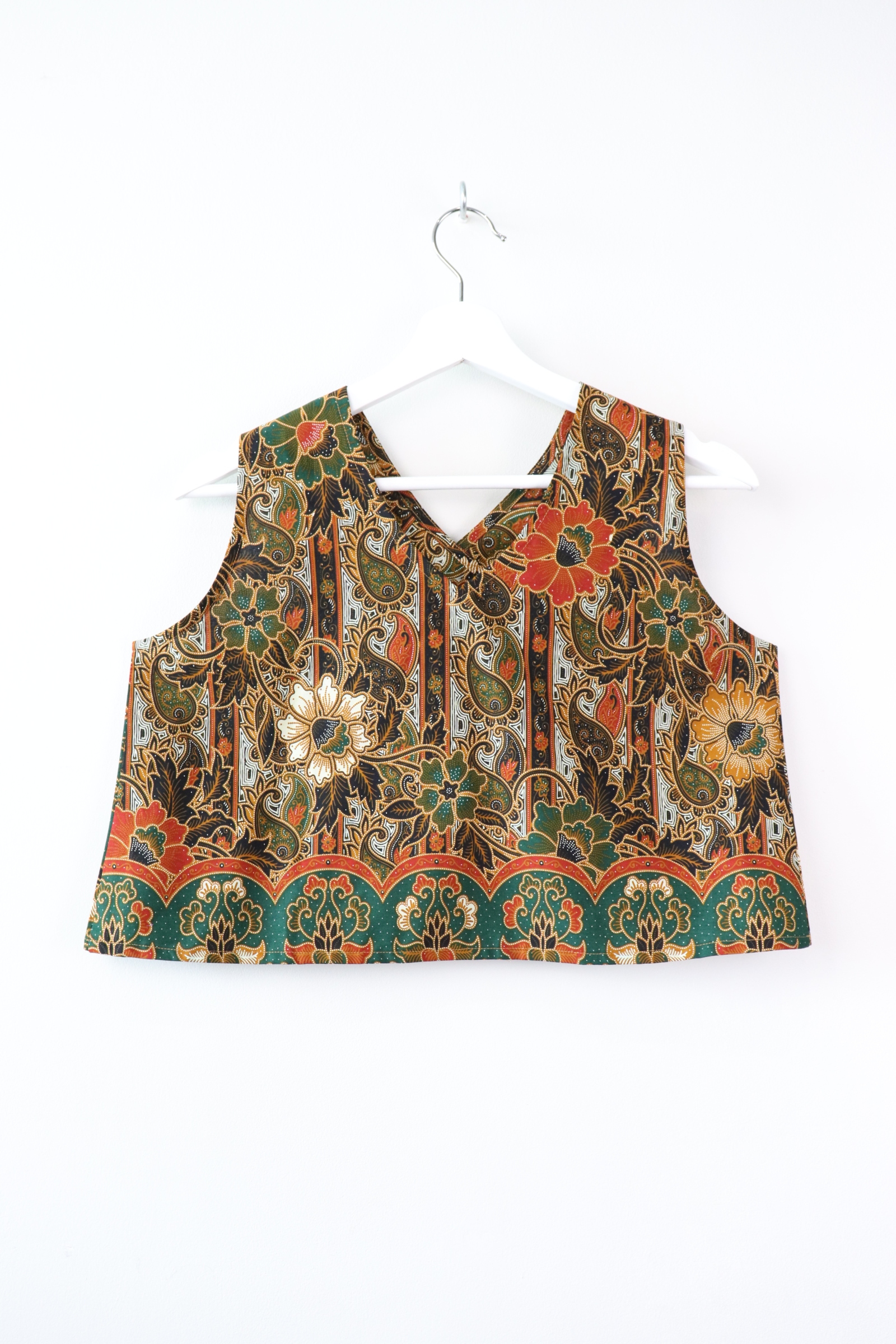 Napkin Batik Top - Khalani (Green)