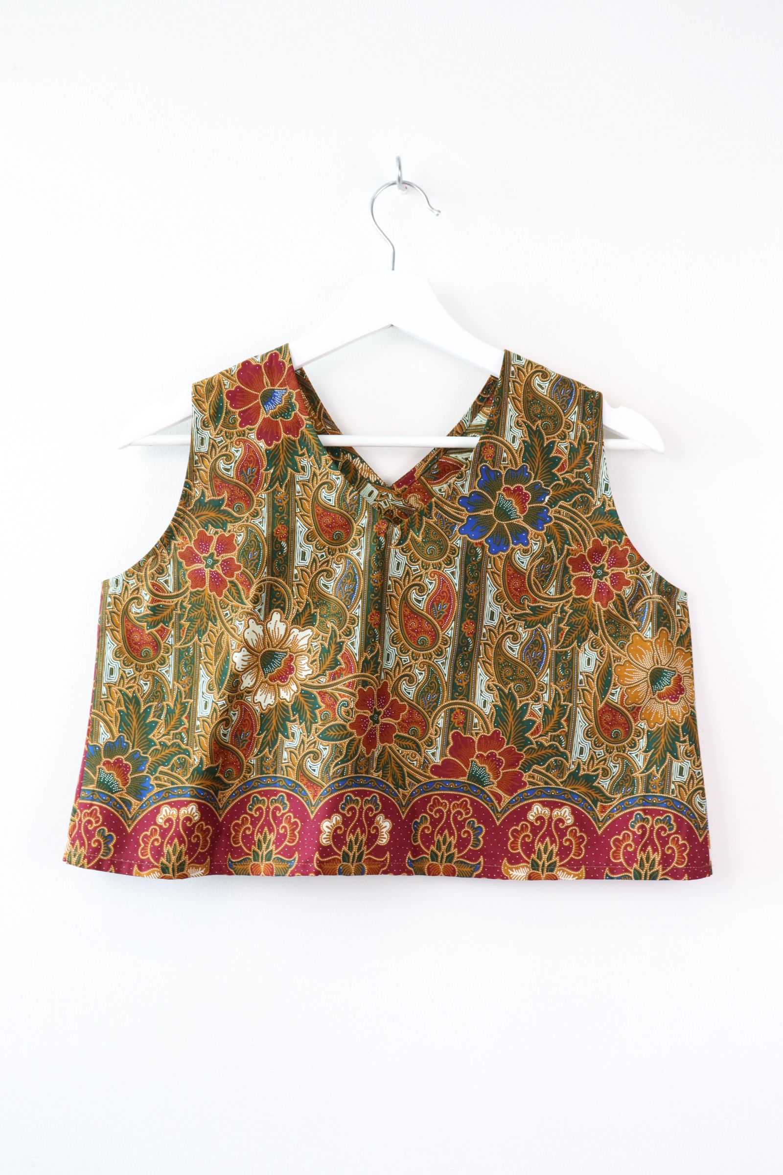 Napkin Batik Top - Khalani (Red)
