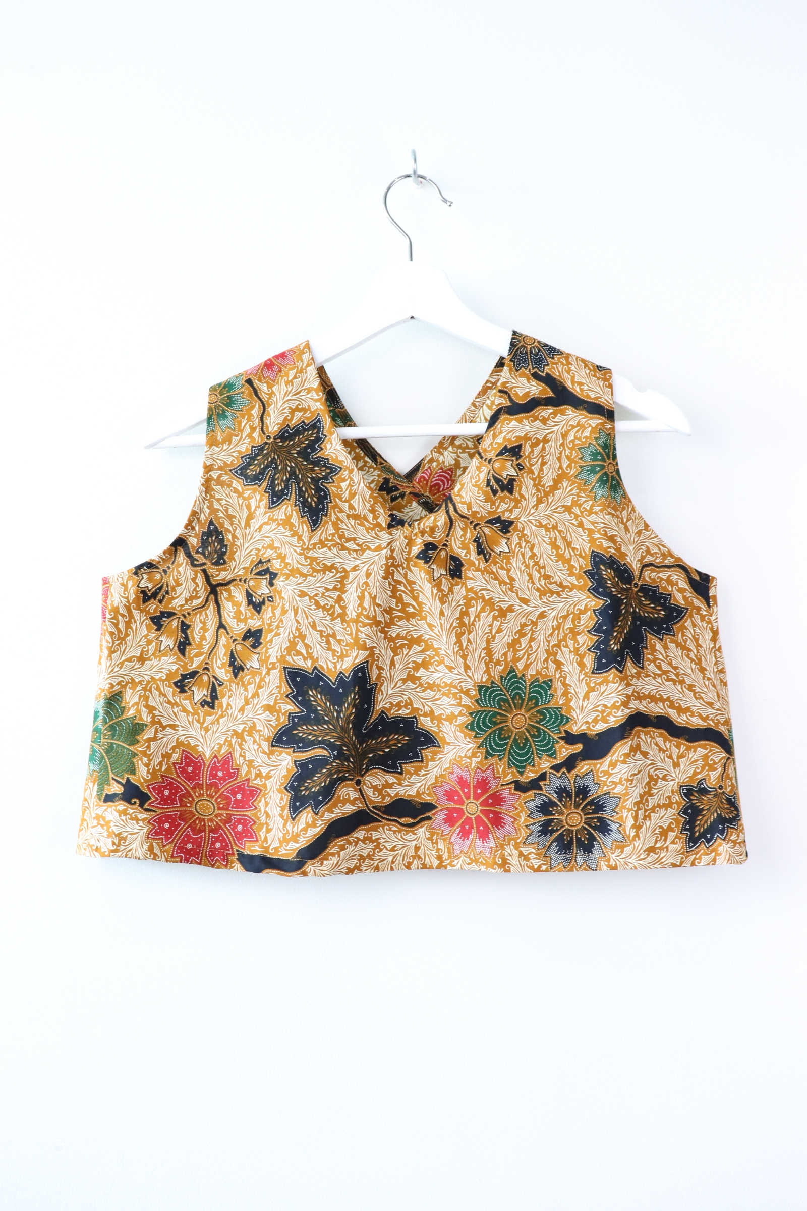 Napkin Batik Top - Chaya (Black)