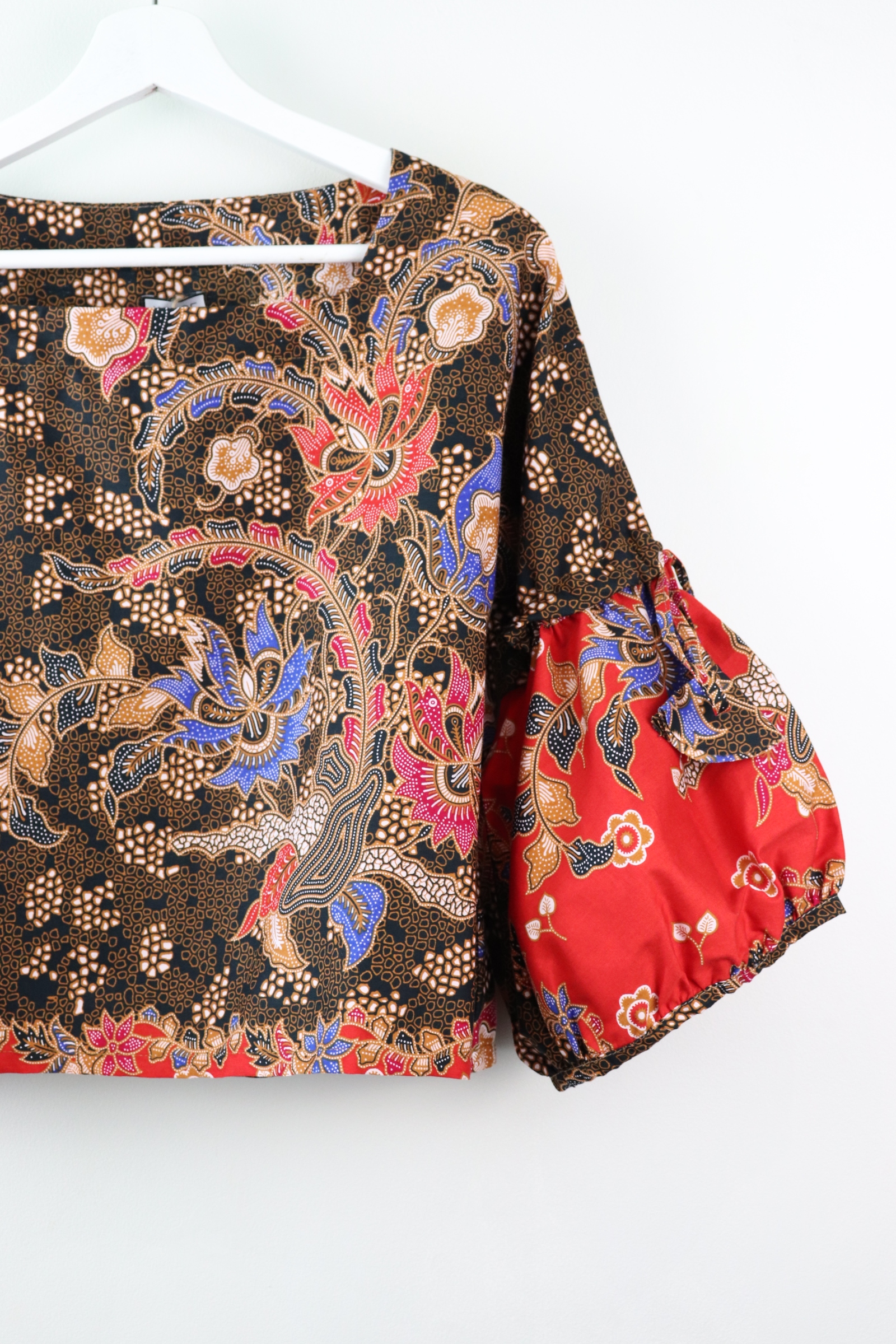 Klassik Batik Top - Red