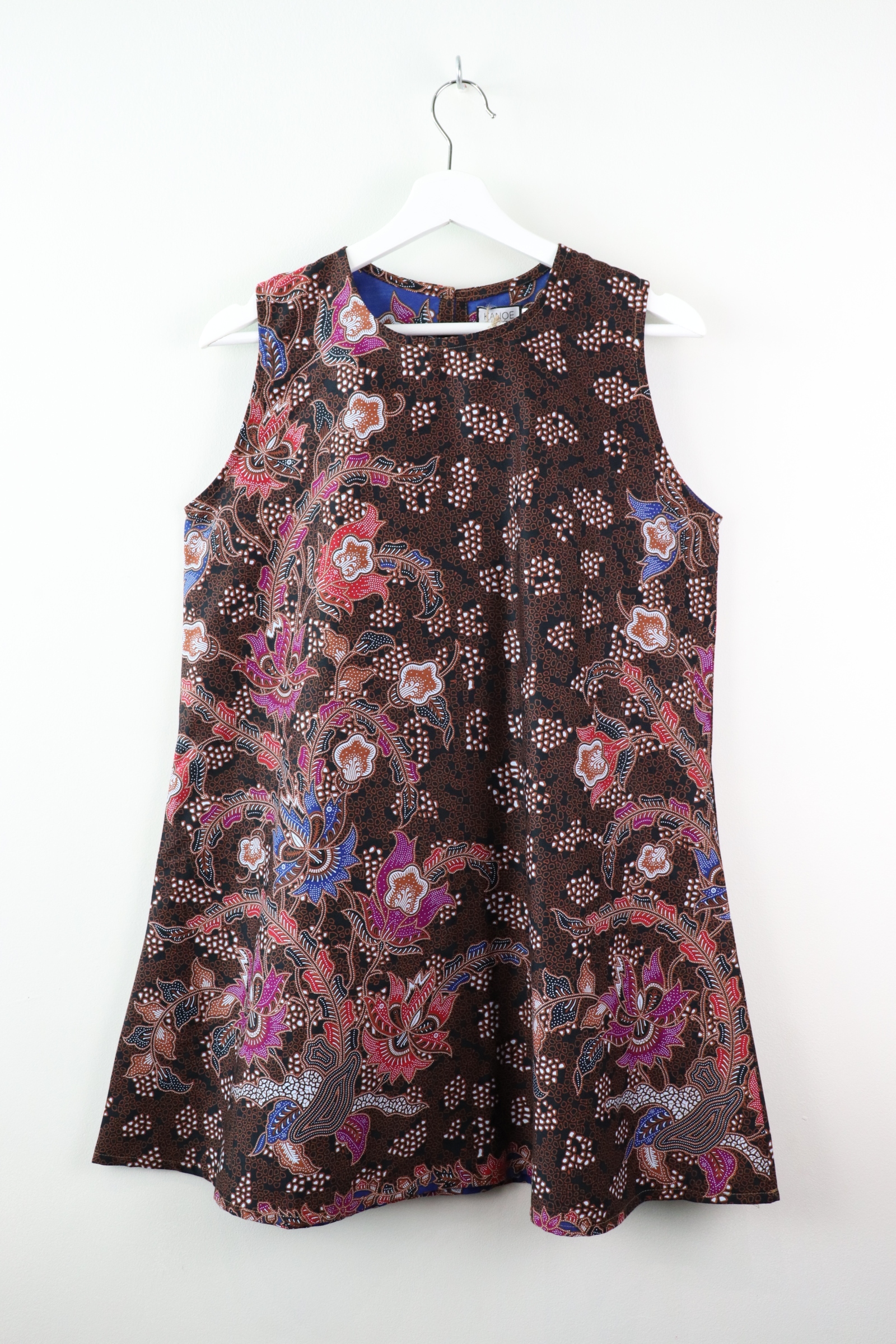 Batik Shift Dress (M) - Meadow