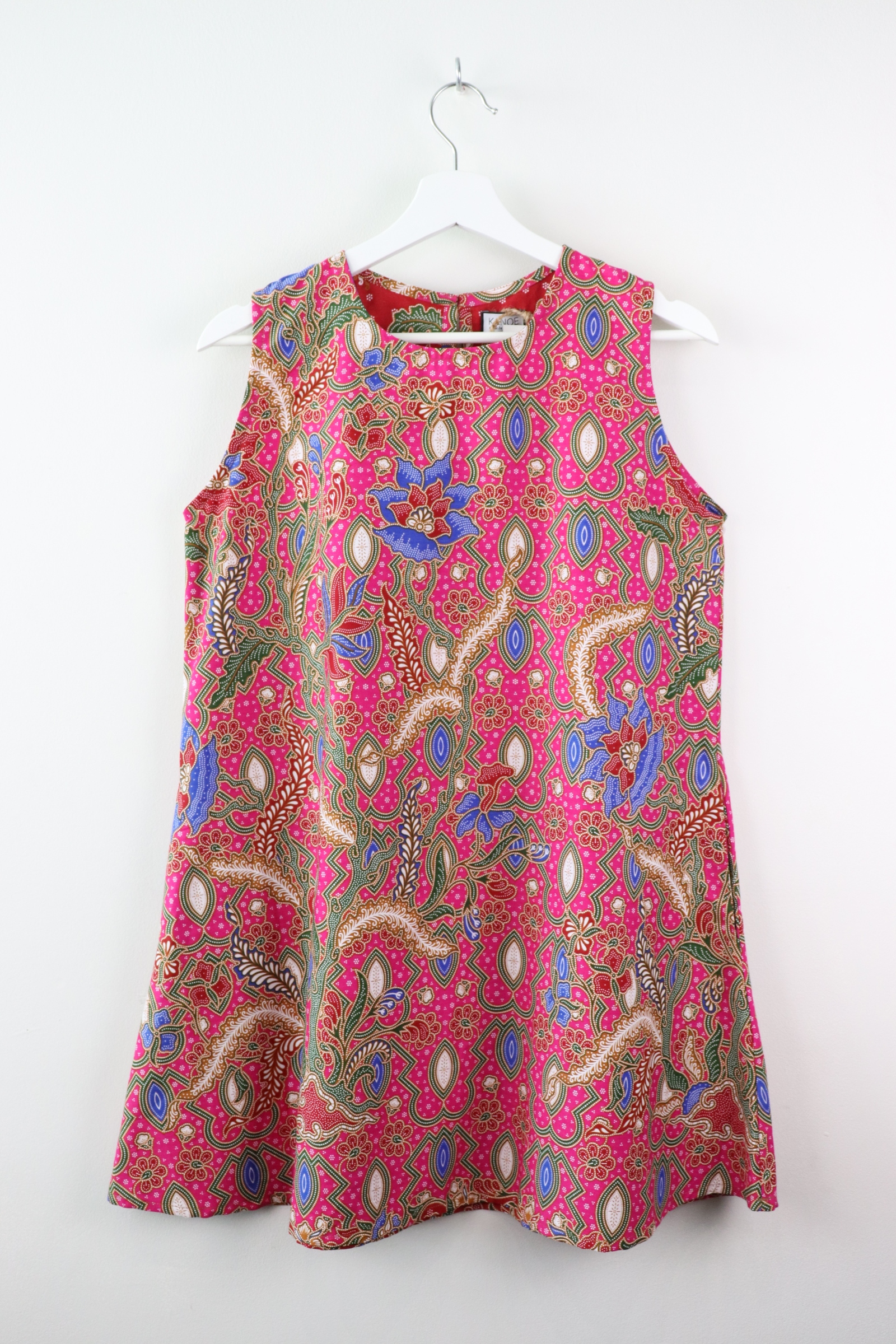 Batik Shift Dress (M) - Lisa