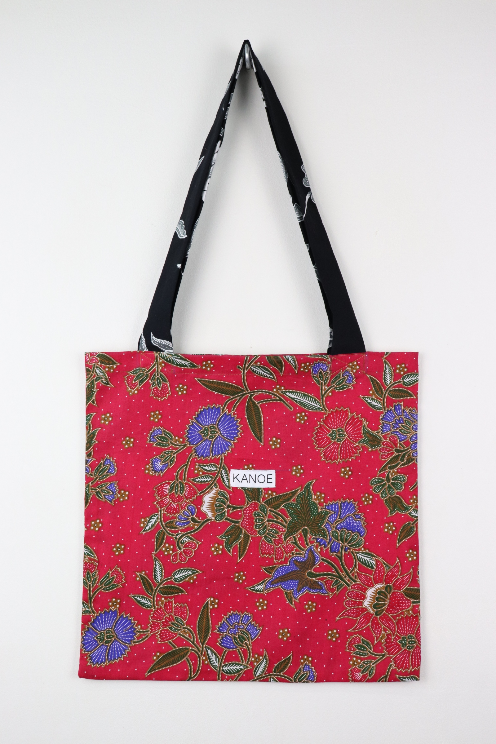 Batik Tote Bag (M) - Ruby