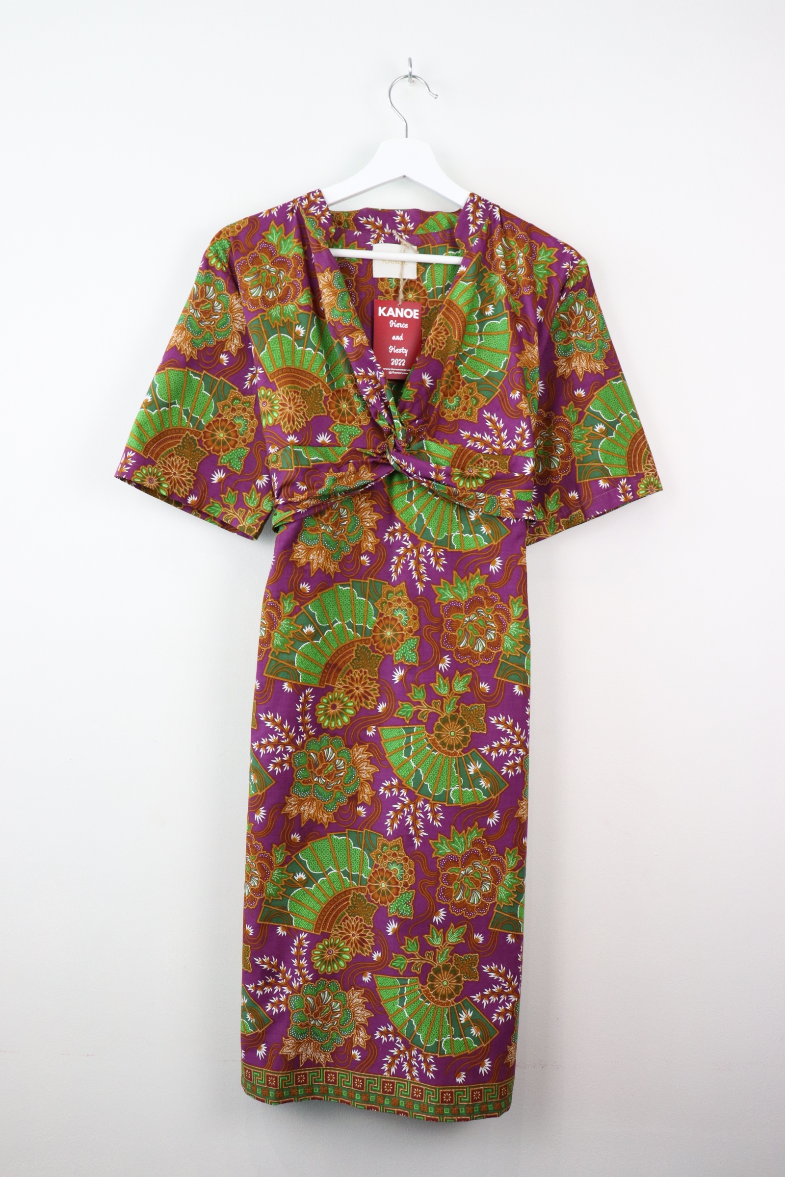 Tigress Twisted Front Dress - Aife