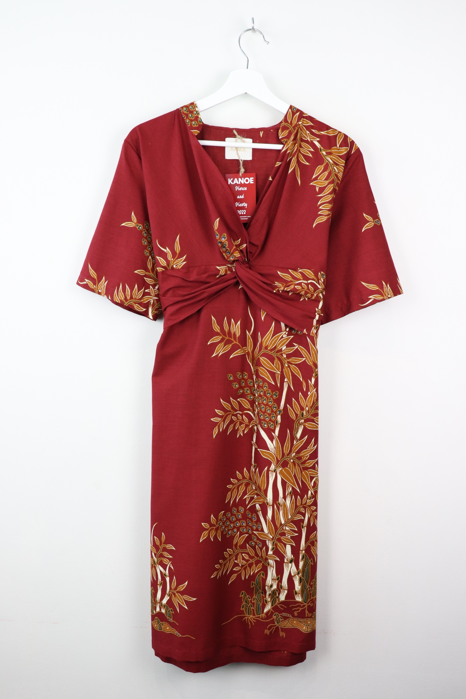 Tigress Twisted Front Dress - Ebba