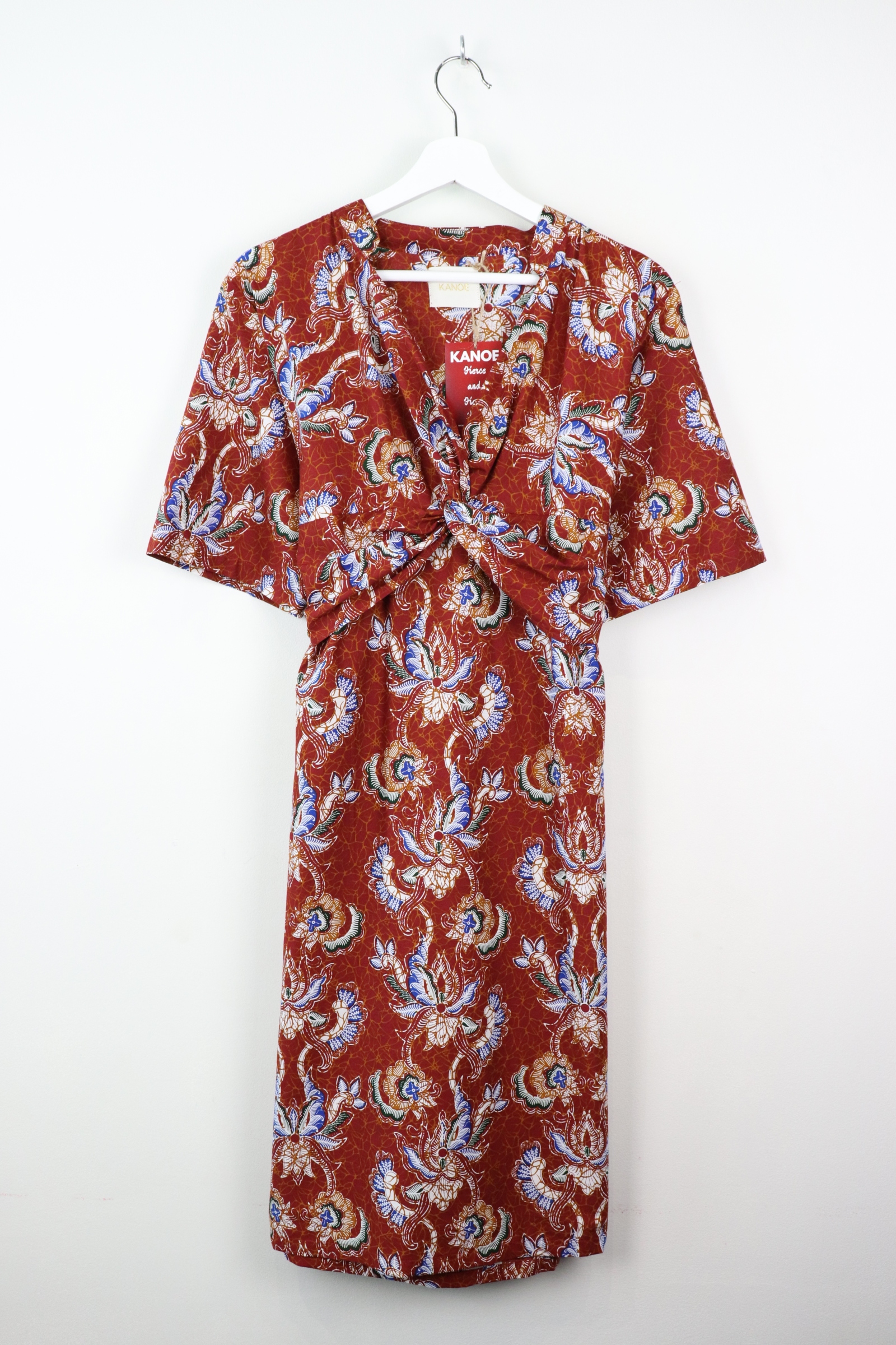 Tigress Twisted Front Dress - Gertrude