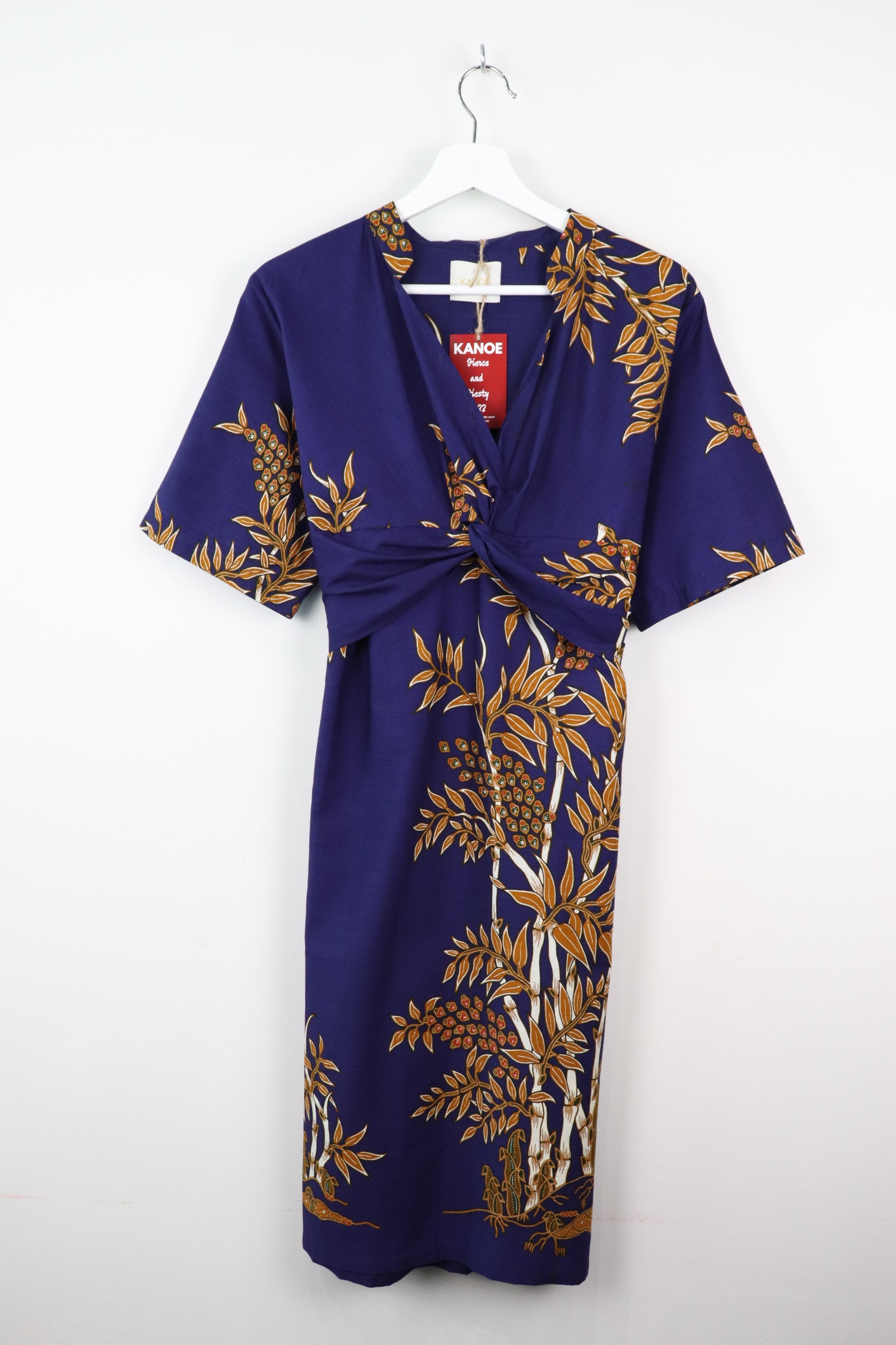 Tigress Twisted Front Dress - Olesia