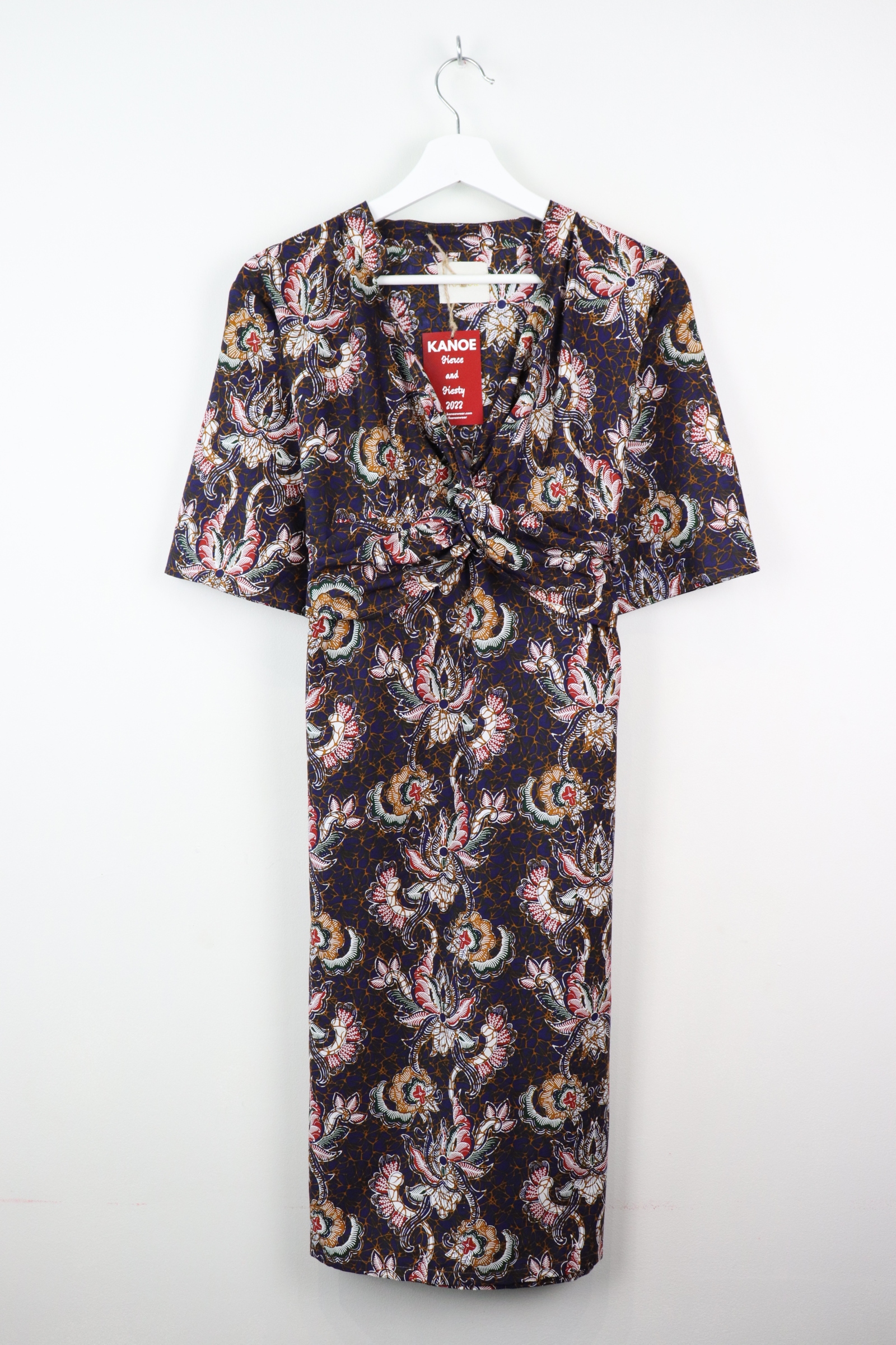 Tigress Twisted Front Dress - Zenevieva
