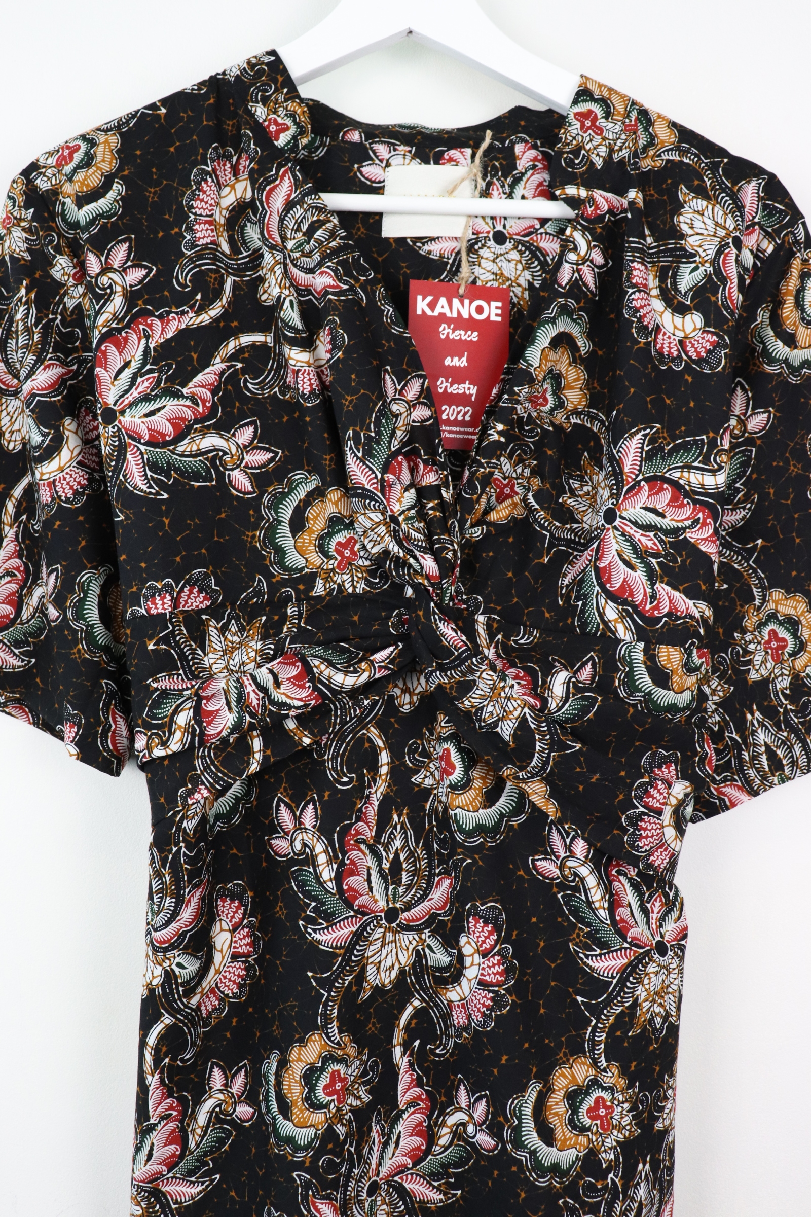 Tigress Twisted Front Dress - Qadira