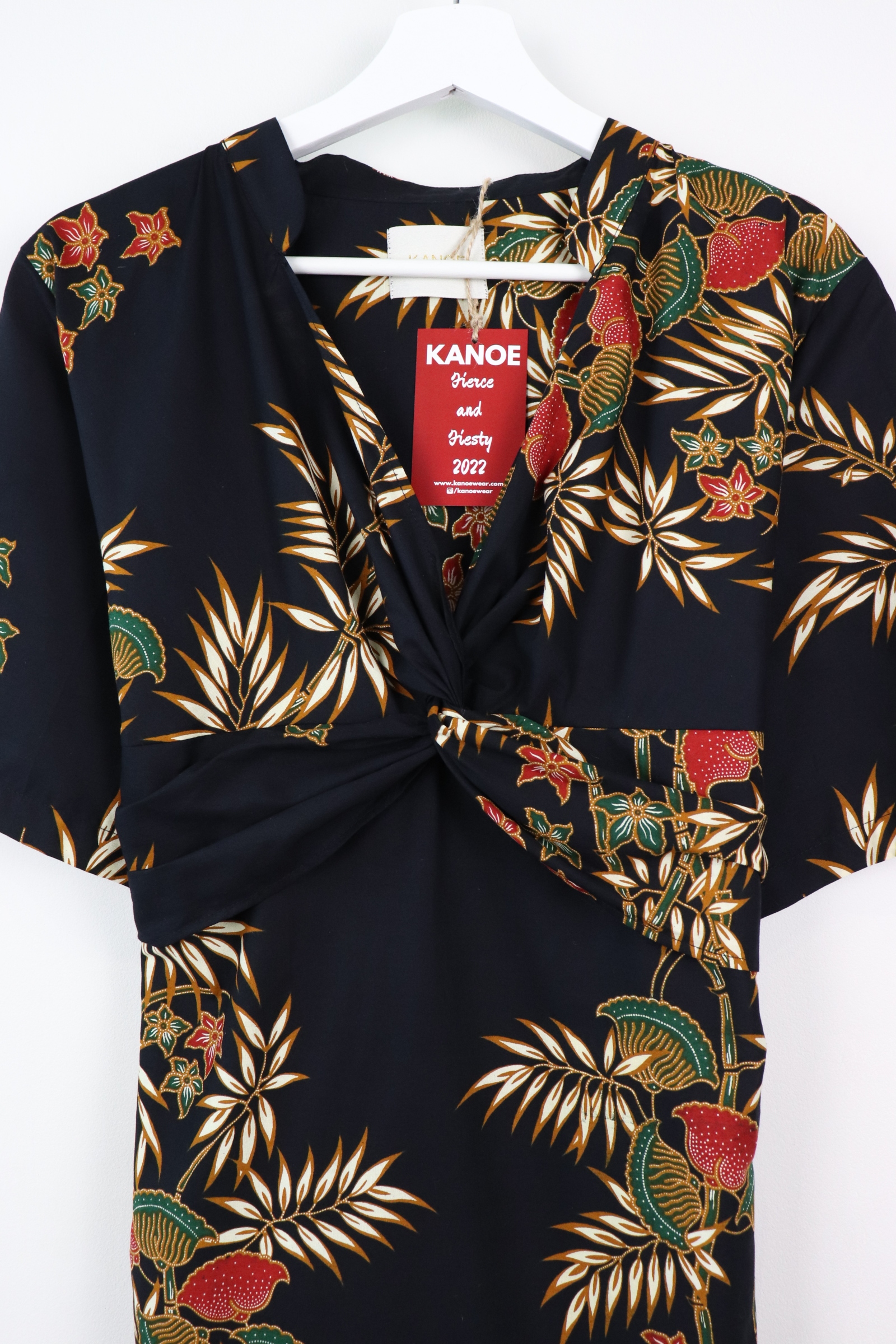 Tigress Twisted Front Dress - Zorya