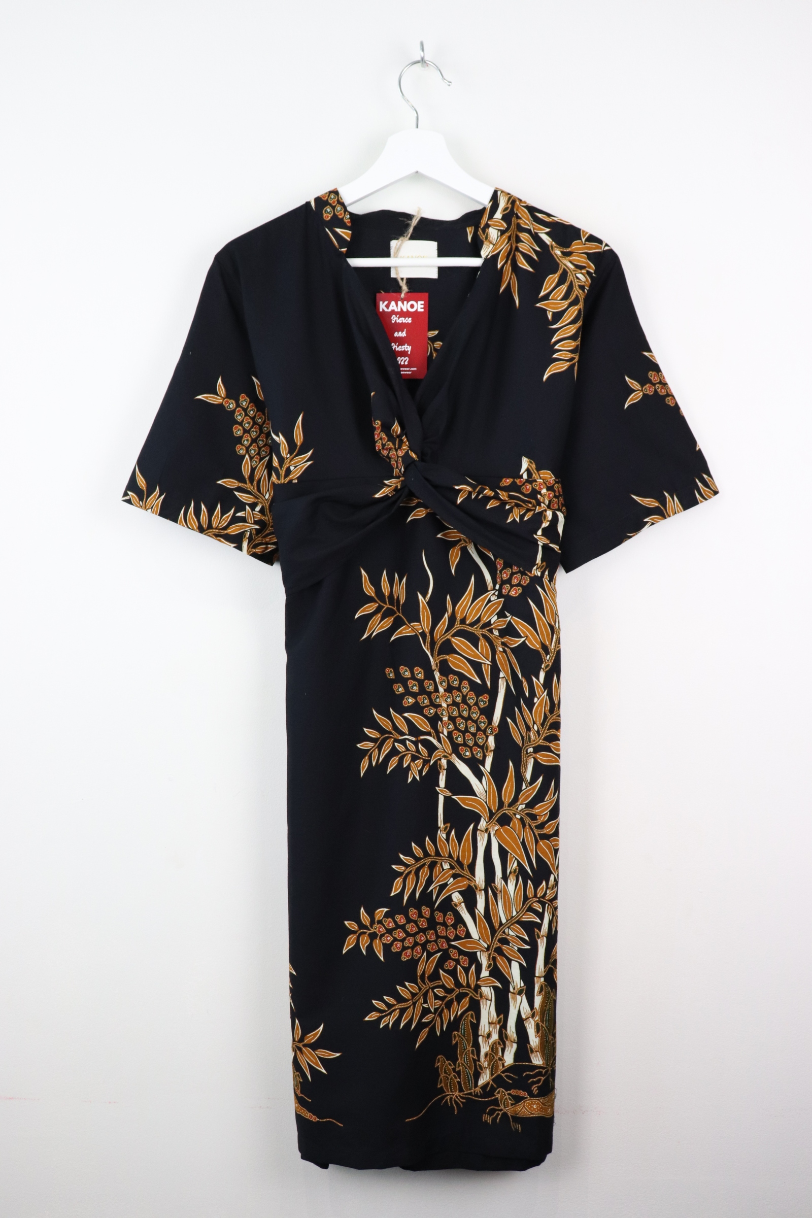 Tigress Twisted Front Dress - Tomyris