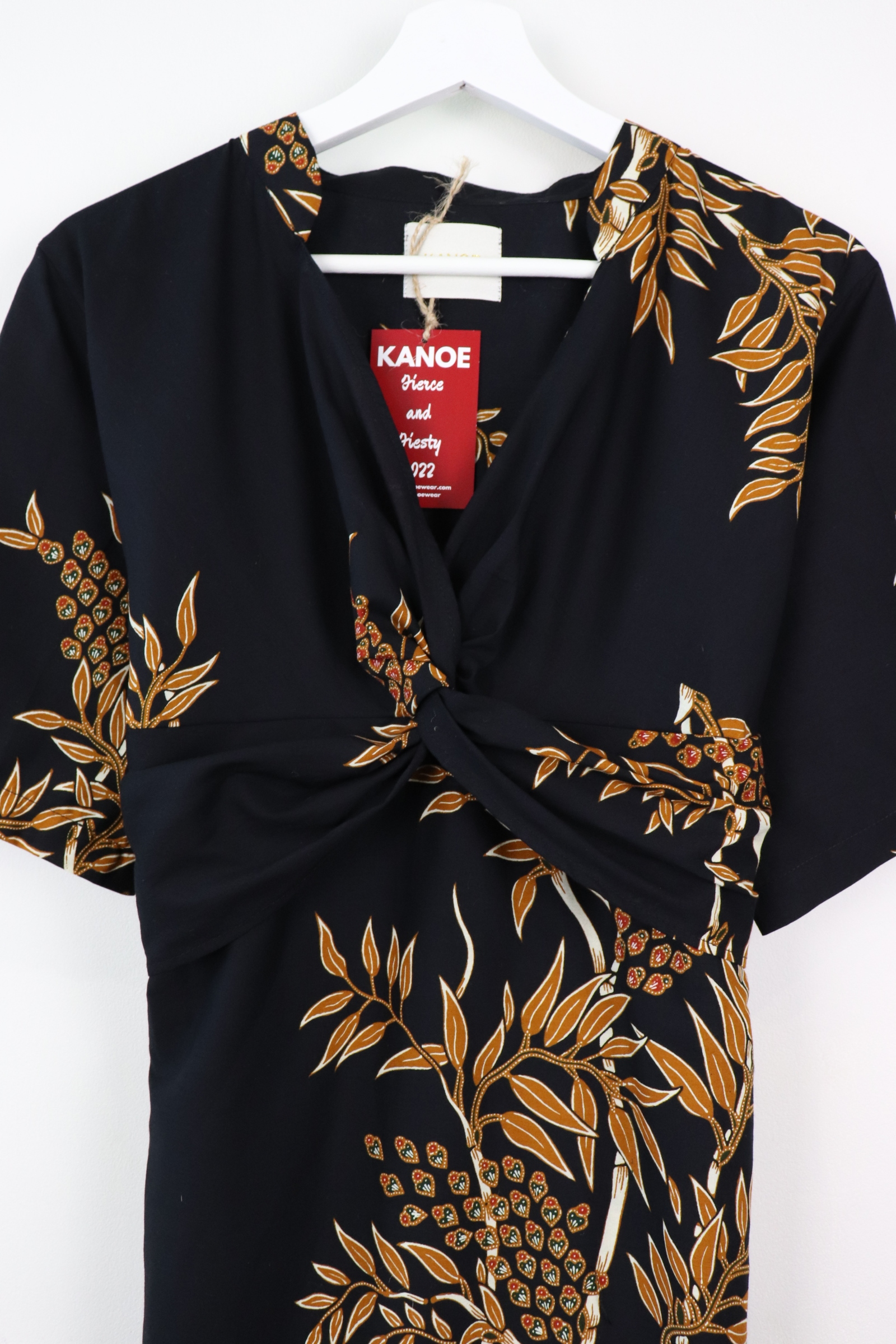 Tigress Twisted Front Dress - Tomyris